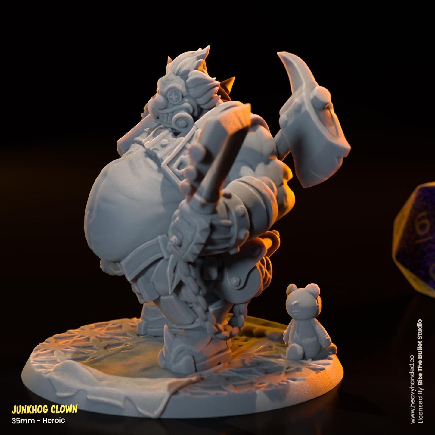Roadhog Enforcer Overwatch D&D RPG 32mm Miniature