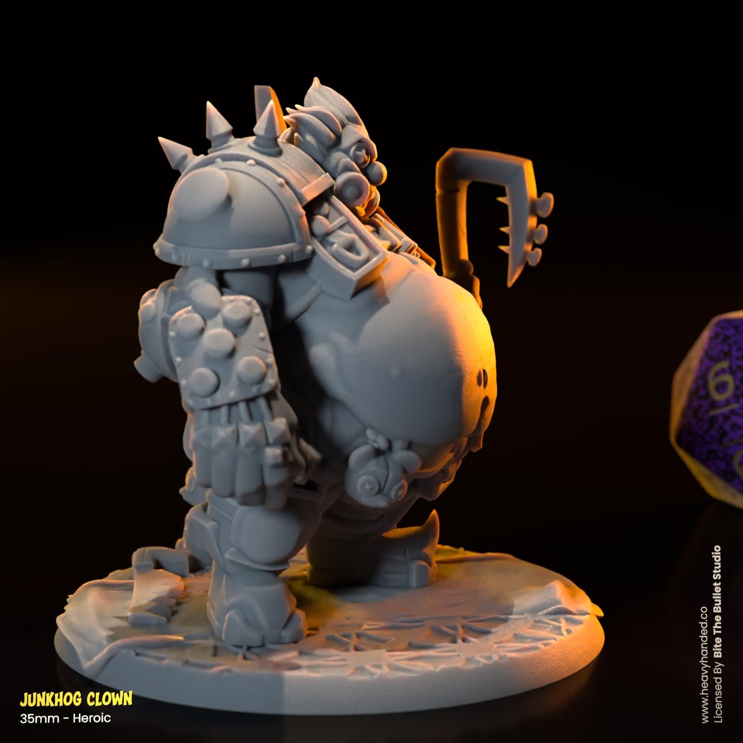 Roadhog Enforcer Overwatch D&D RPG 32mm Miniature