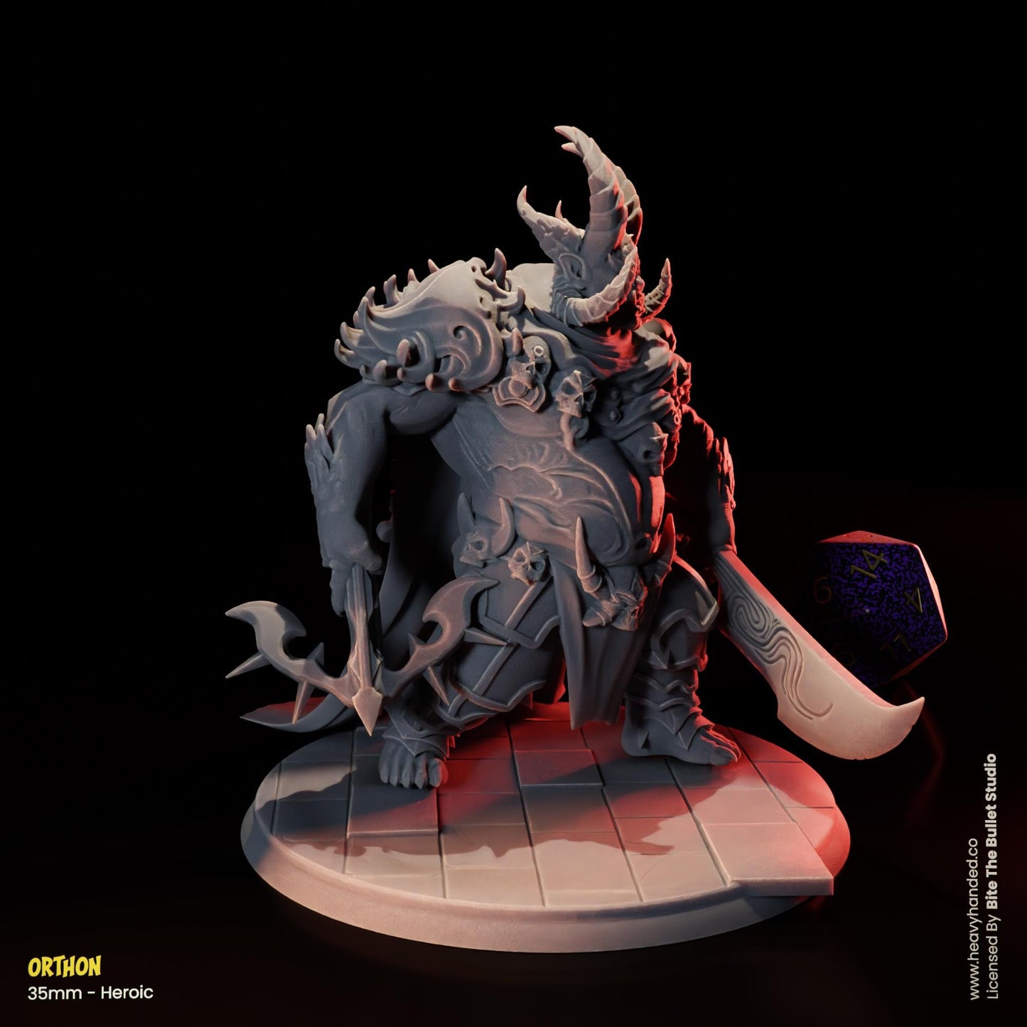 Orthon Devil D&D Tabletop RPG 32mm Miniature