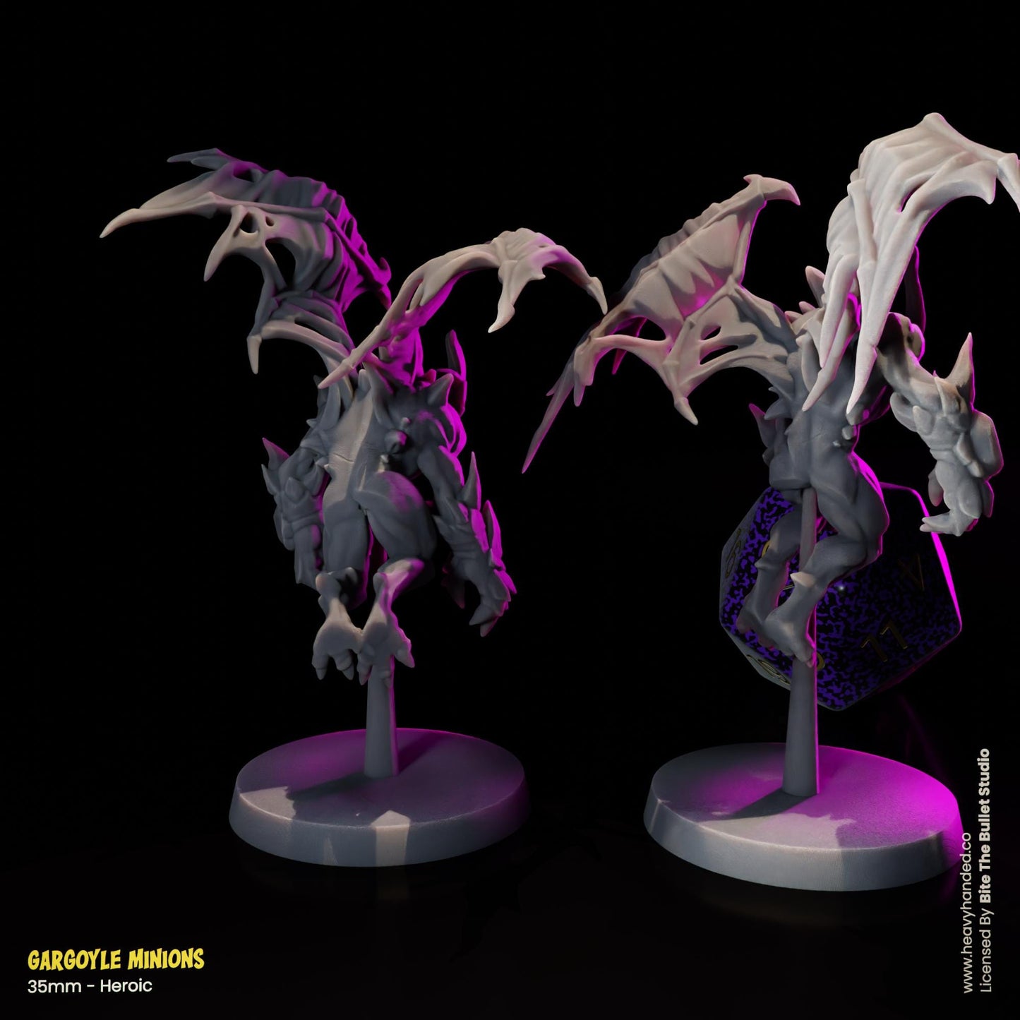 Gargoyle Minions D&D Tabletop RPG 32mm Miniatures