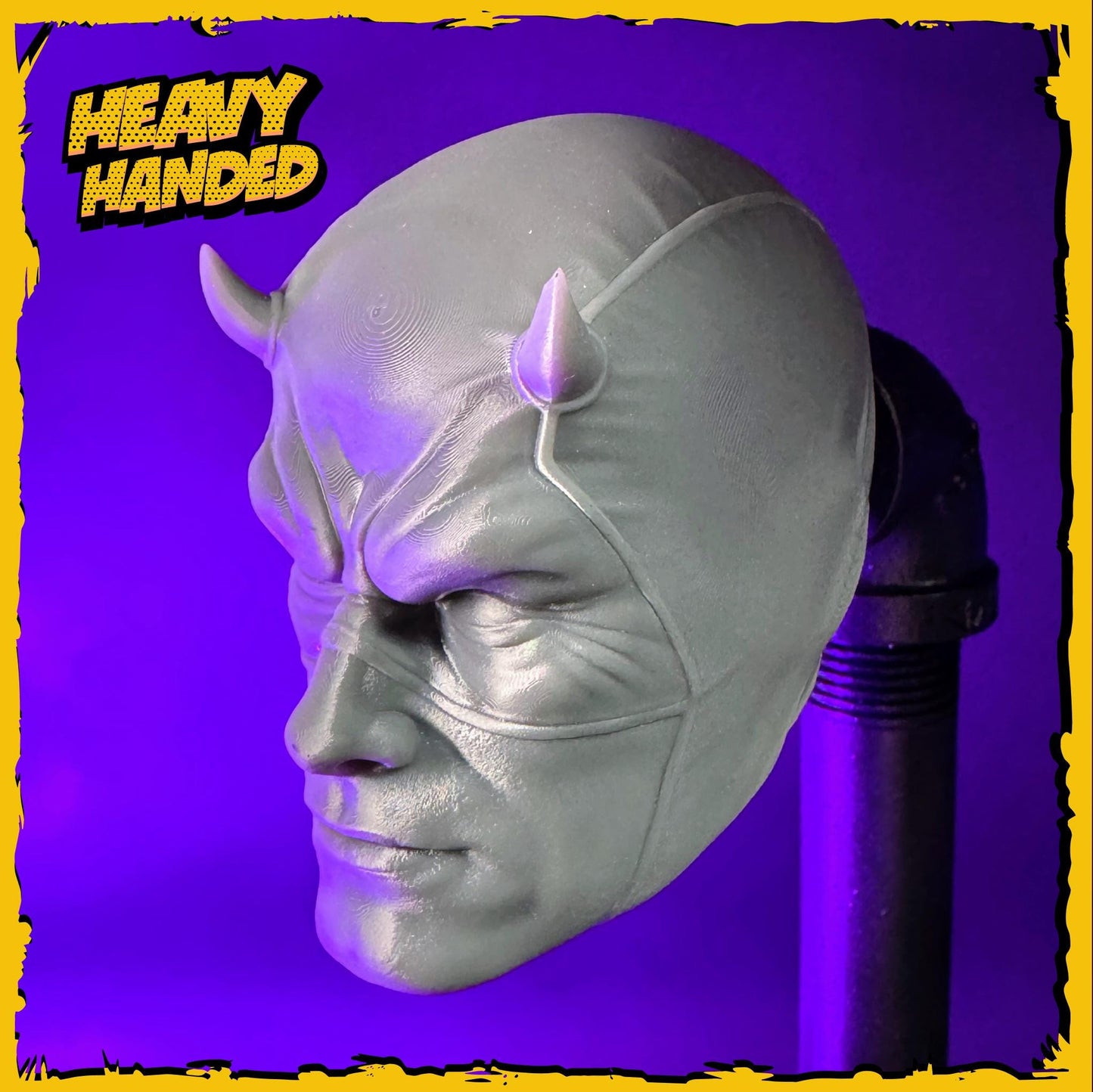 Scarlet Vigilante Comic Book Fan Art Head Magnet