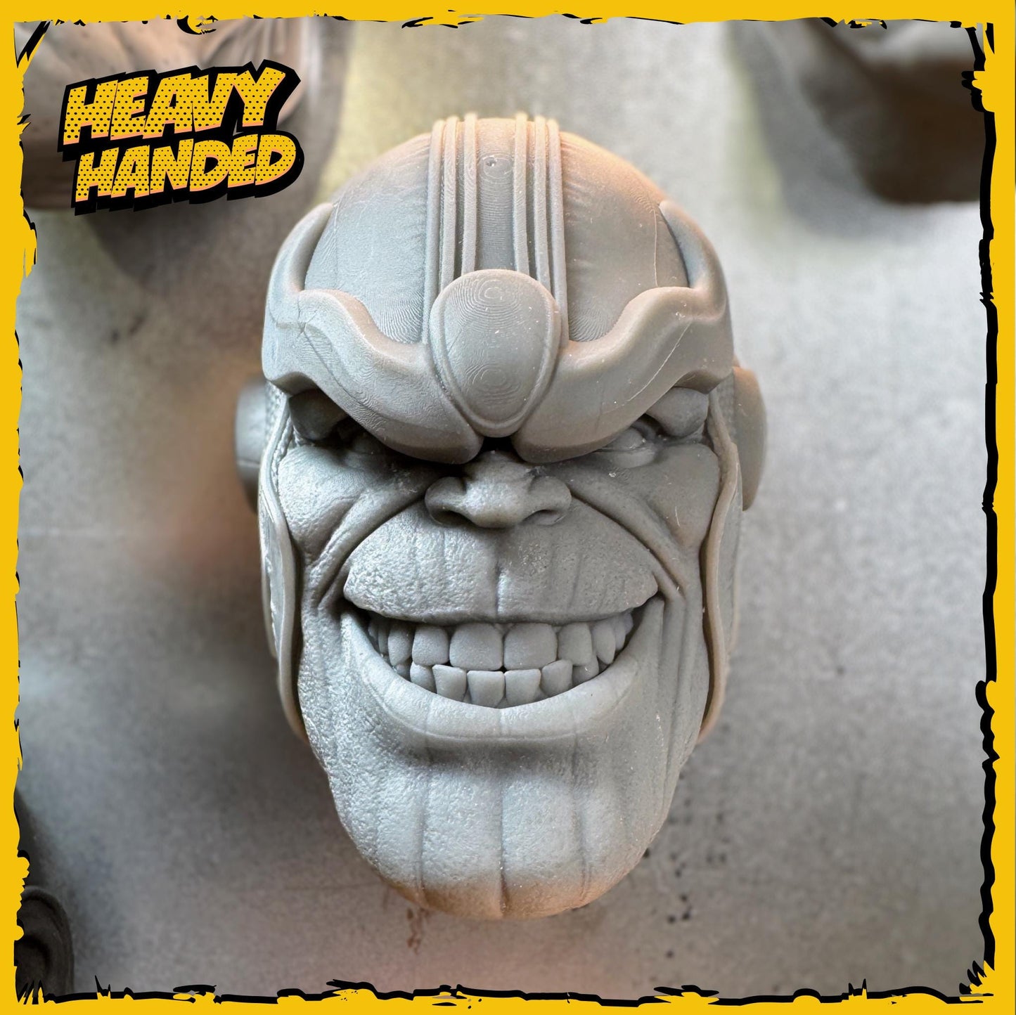 Infinity Titan Comic Book Fan Art Head Magnet