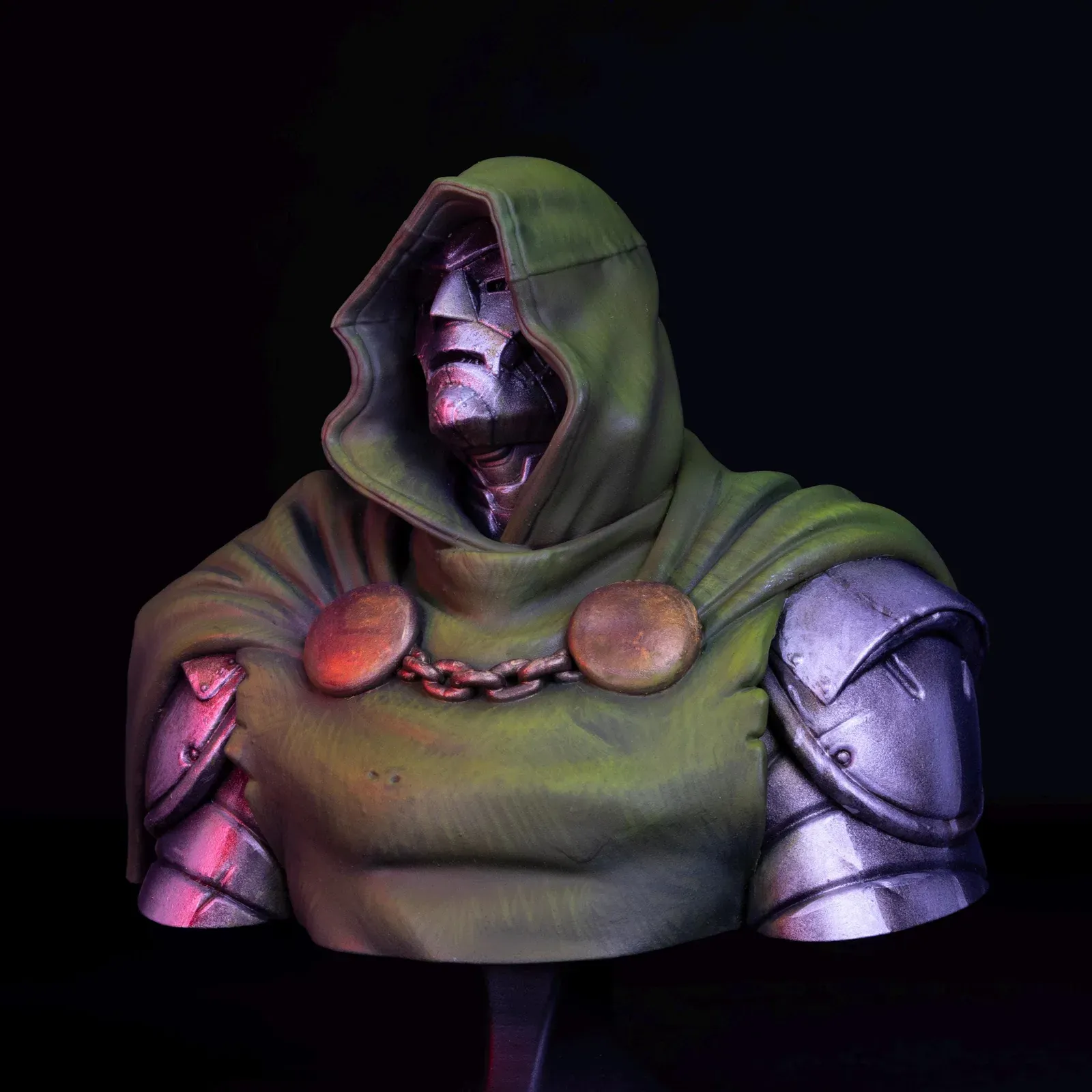 Doctor Doom Bust — view 2