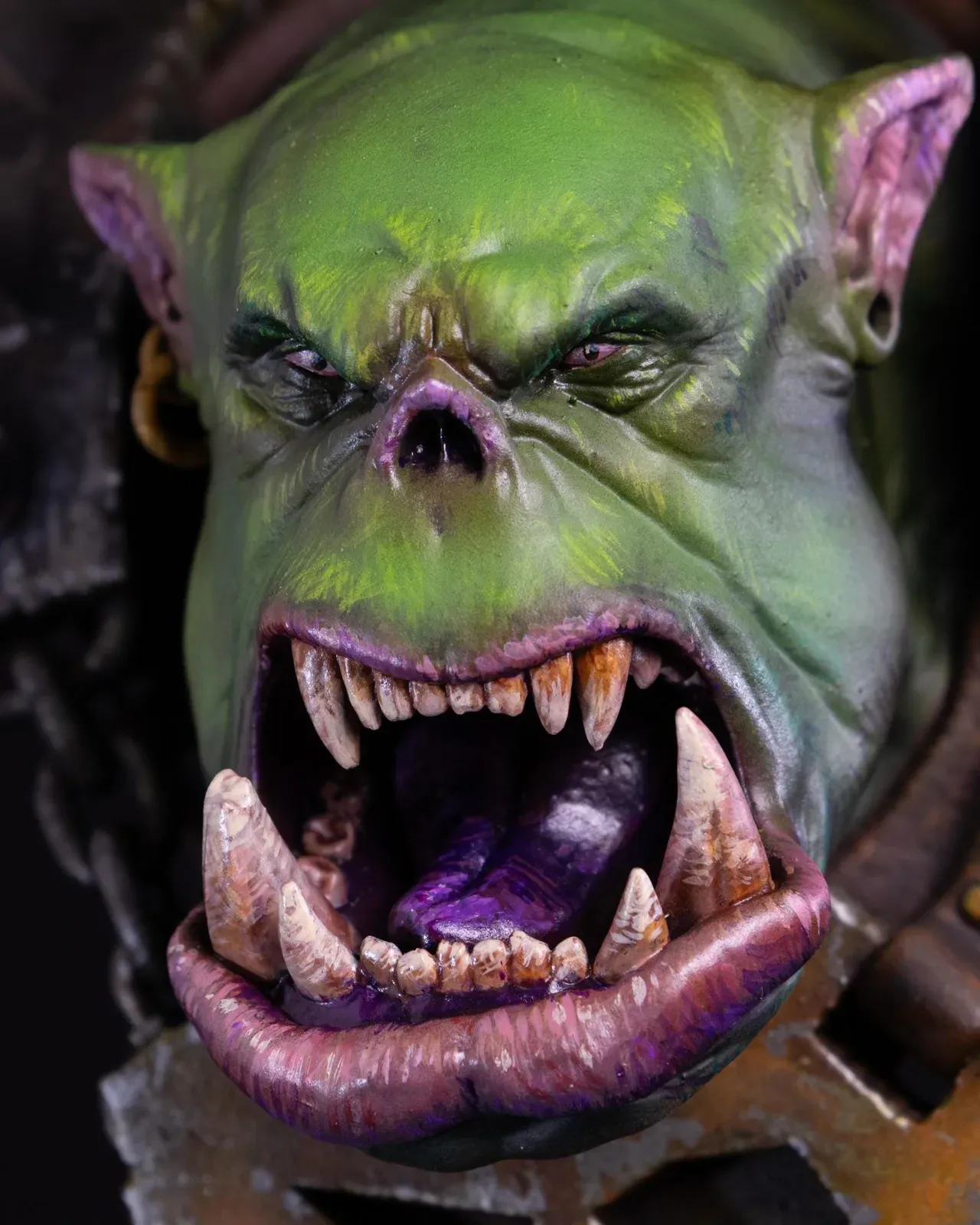 Orc Warrior Bust — view 10