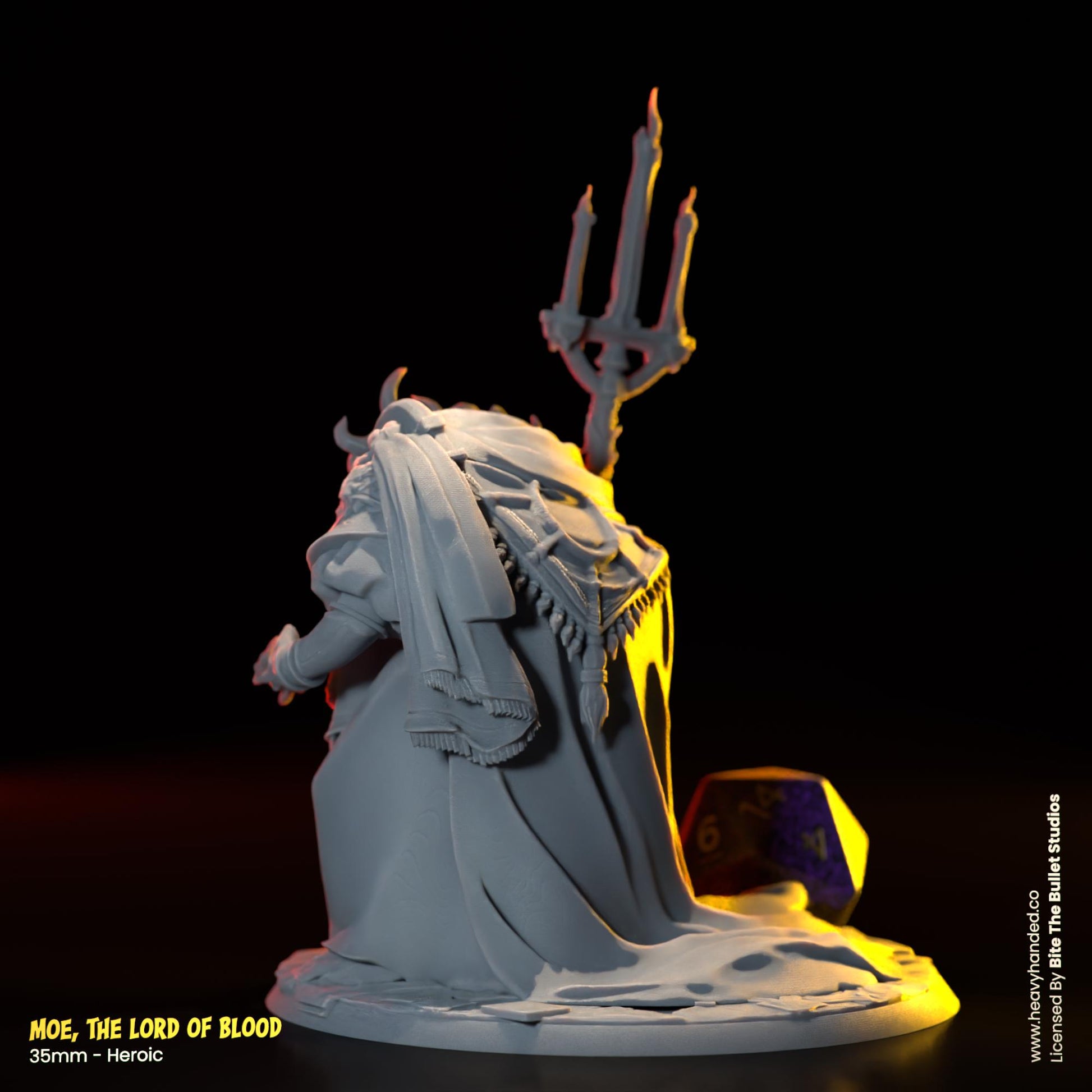 Moe, The Blood Lord | Bullet Souls Pt. 2 | Bite the Bullet | Fantasy Miniature | Elden Ring | Mohg, Lord of Blood | D&D | TTRPG | RPG Model
