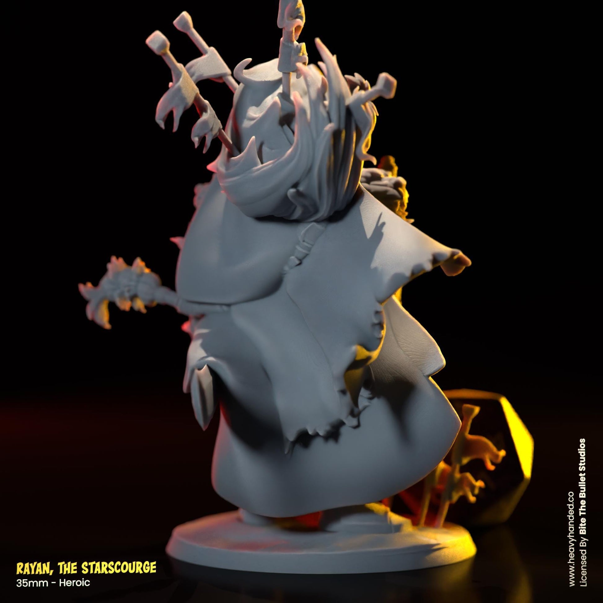 Rayan, The Starscourge | Bullet Souls Pt. 2 | Bite the Bullet | Radahn, the Starscourge | Fantasy Miniature | Elden Ring | D&D | RPG Model