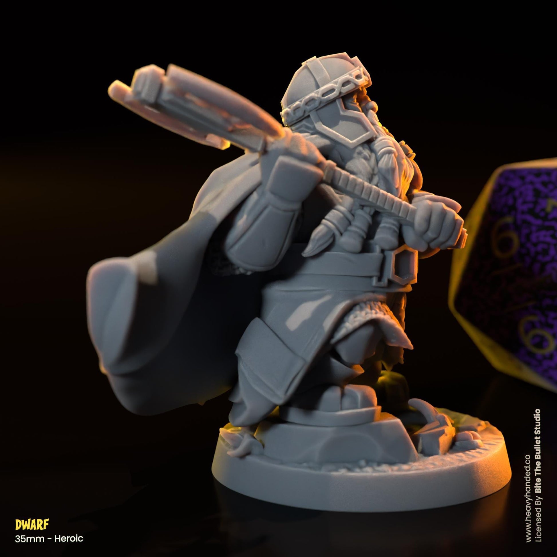 Dwarf Miniature (Gimli) | Dungeons and Dragons Mini RPG Tabletop Miniature DnD Painting Pathfinder 5e DnD | BtB