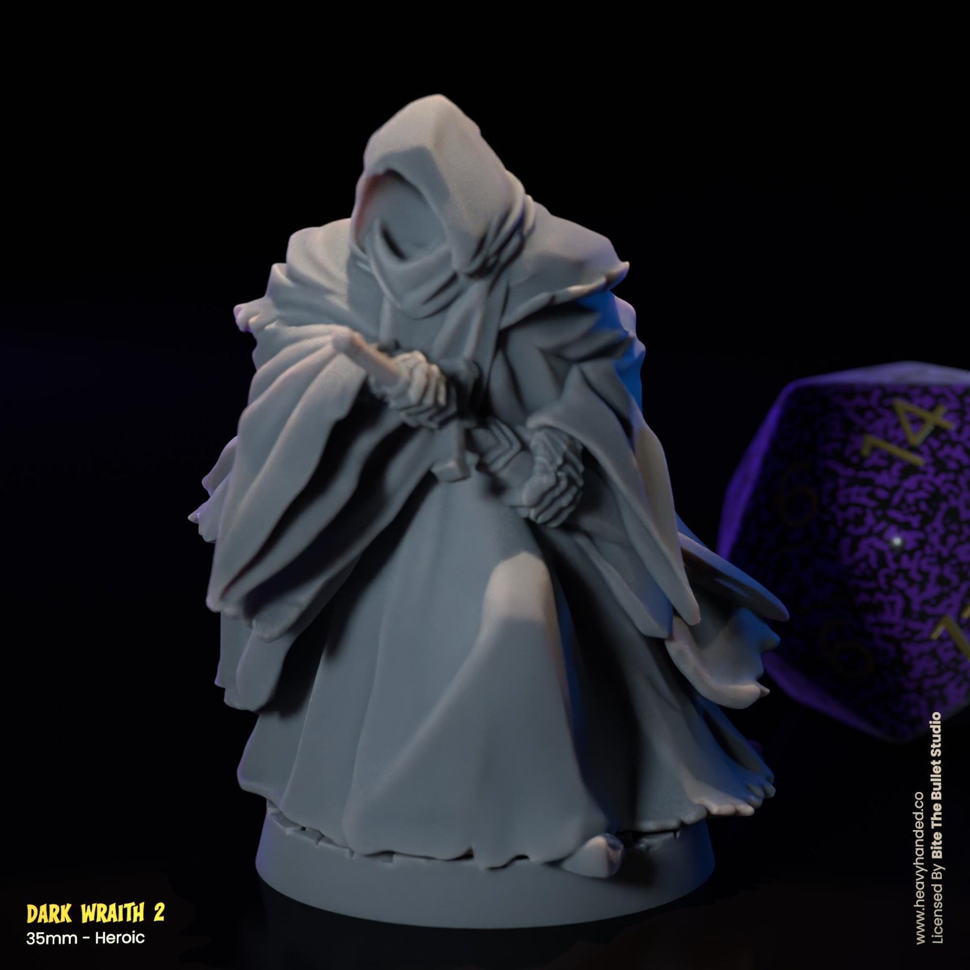 Dark Wraiths (Nazgûl) Miniatures | Dungeons and Dragons Mini RPG Tabletop Miniature DnD Painting Pathfinder 5e DnD | BtB