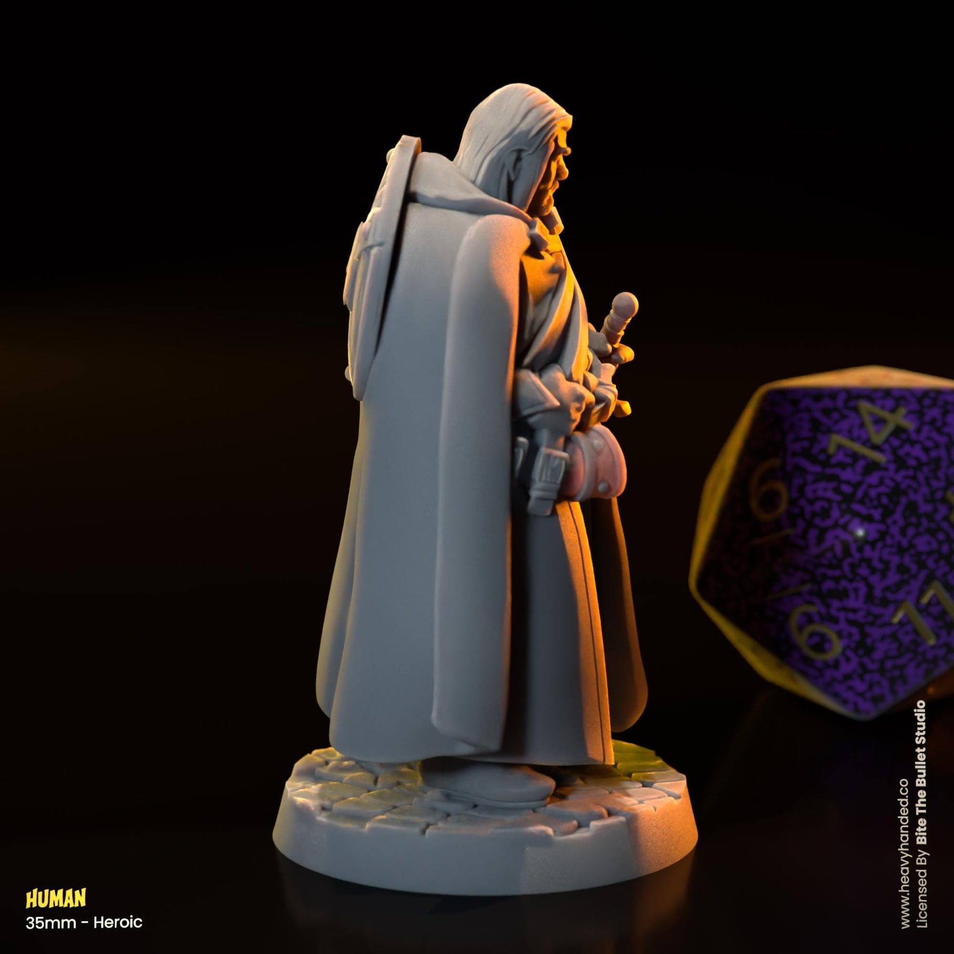 Human Miniature (Boromir) | Dungeons and Dragons Mini RPG Tabletop Miniature DnD Painting Pathfinder 5e DnD | BtB