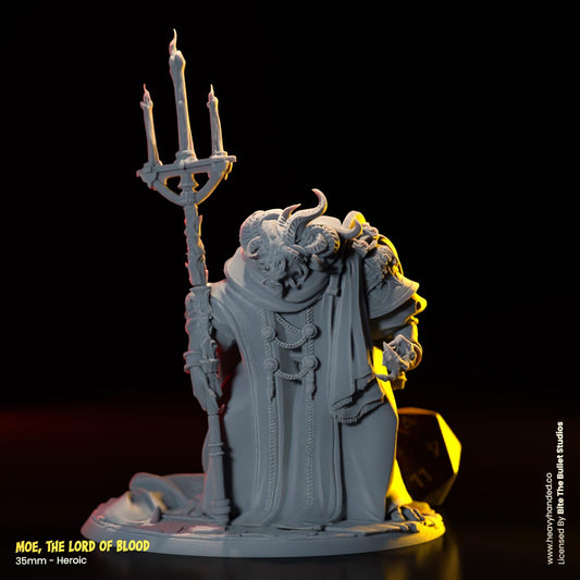 Moe, The Blood Lord | Bullet Souls Pt. 2 | Bite the Bullet | Fantasy Miniature | Elden Ring | Mohg, Lord of Blood | D&D | TTRPG | RPG Model