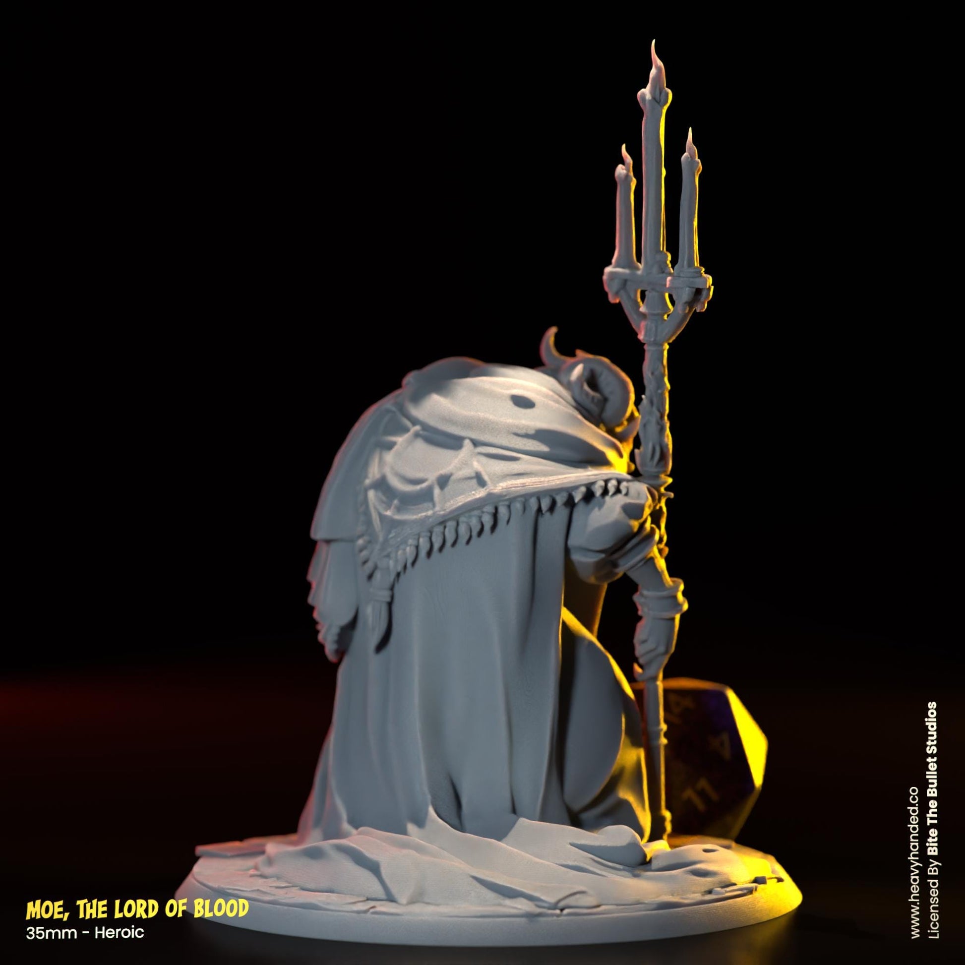 Moe, The Blood Lord | Bullet Souls Pt. 2 | Bite the Bullet | Fantasy Miniature | Elden Ring | Mohg, Lord of Blood | D&D | TTRPG | RPG Model