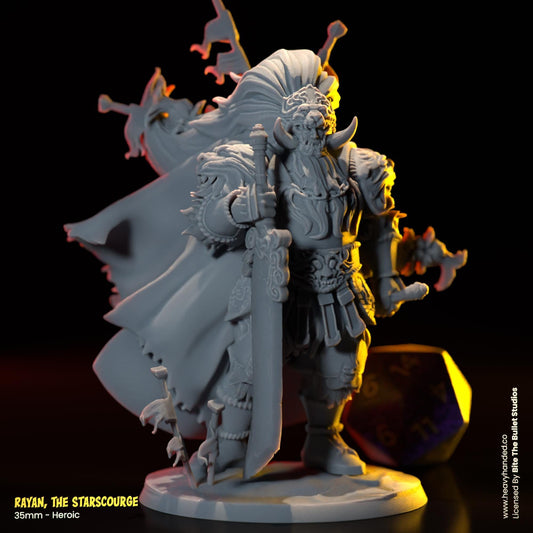 Rayan, The Starscourge | Bullet Souls Pt. 2 | Bite the Bullet | Radahn, the Starscourge | Fantasy Miniature | Elden Ring | D&D | RPG Model