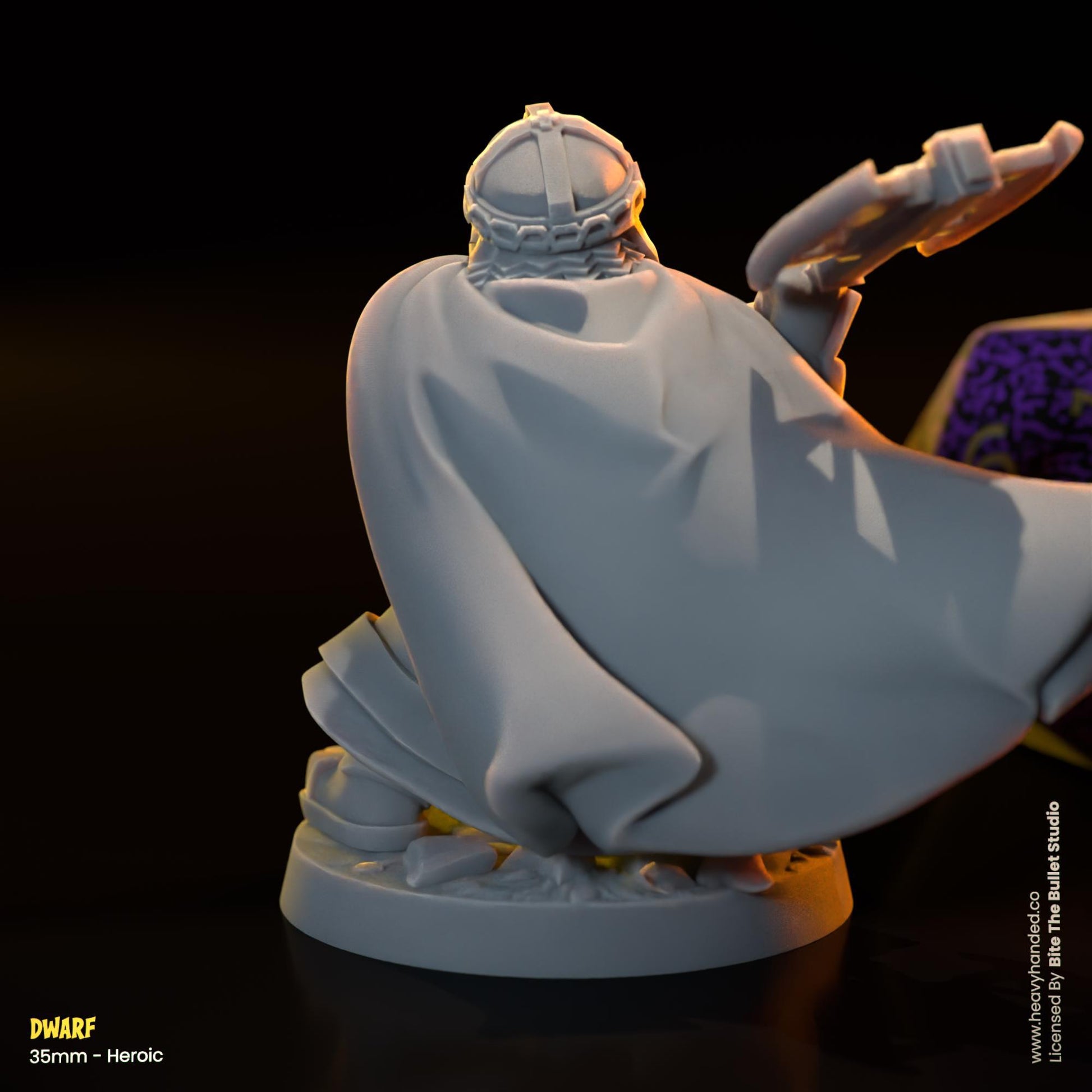 Dwarf Miniature (Gimli) | Dungeons and Dragons Mini RPG Tabletop Miniature DnD Painting Pathfinder 5e DnD | BtB