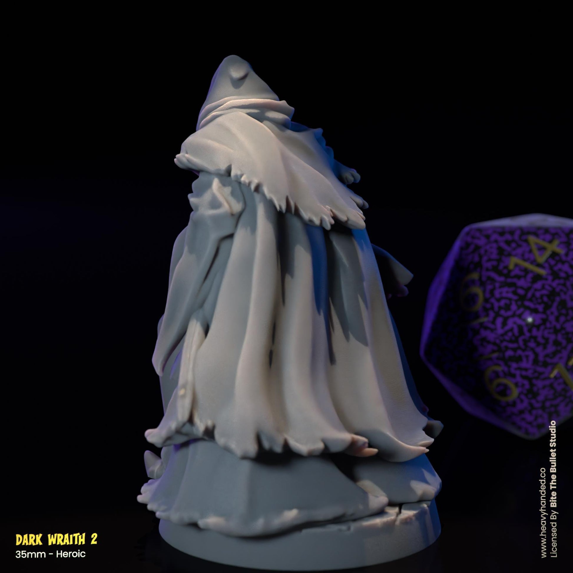 Dark Wraiths (Nazgûl) Miniatures | Dungeons and Dragons Mini RPG Tabletop Miniature DnD Painting Pathfinder 5e DnD | BtB