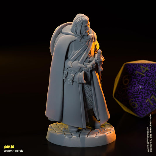 Human Miniature (Boromir) | Dungeons and Dragons Mini RPG Tabletop Miniature DnD Painting Pathfinder 5e DnD | BtB