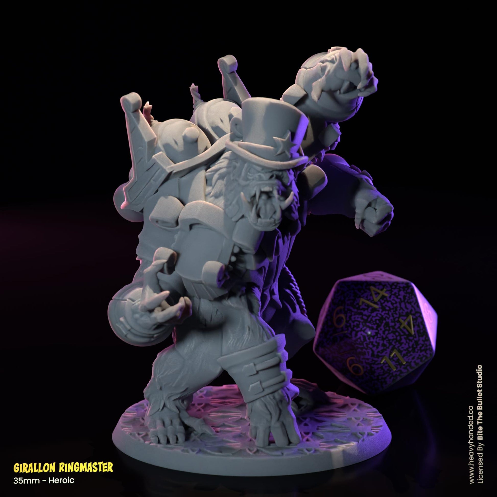 Winston Gorilla Scientist Overwatch RPG 32mm Miniature