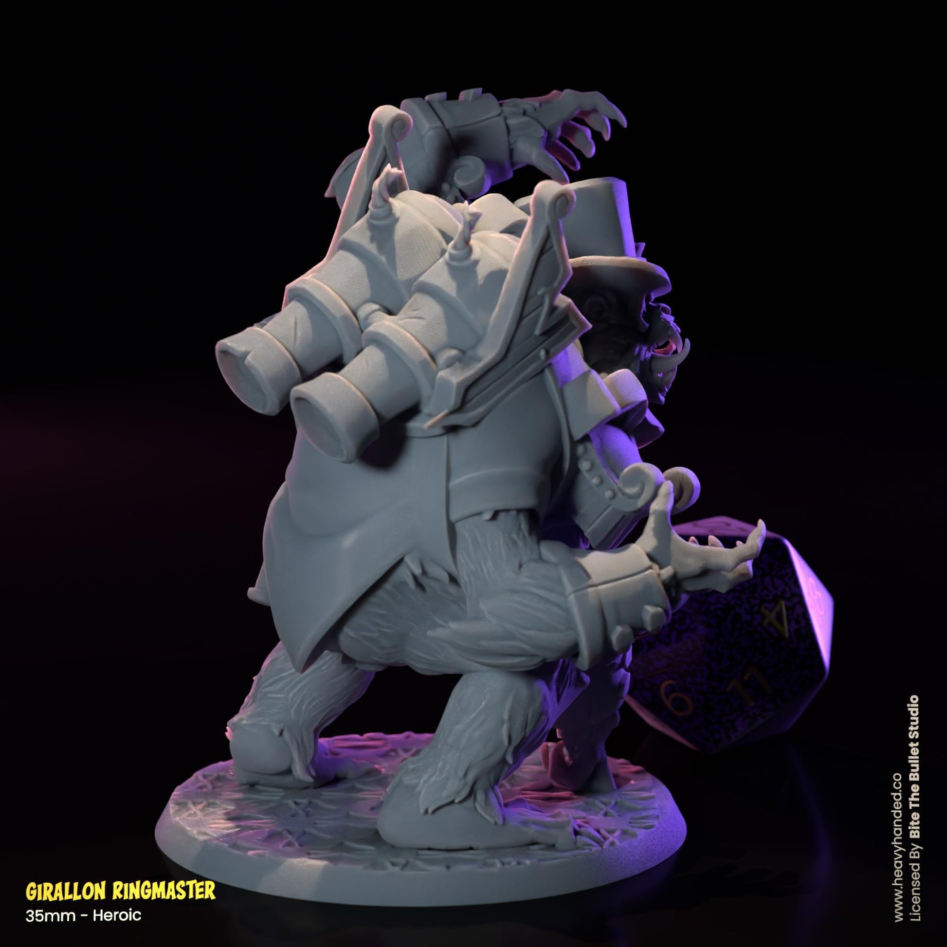 Winston Gorilla Scientist Overwatch RPG 32mm Miniature