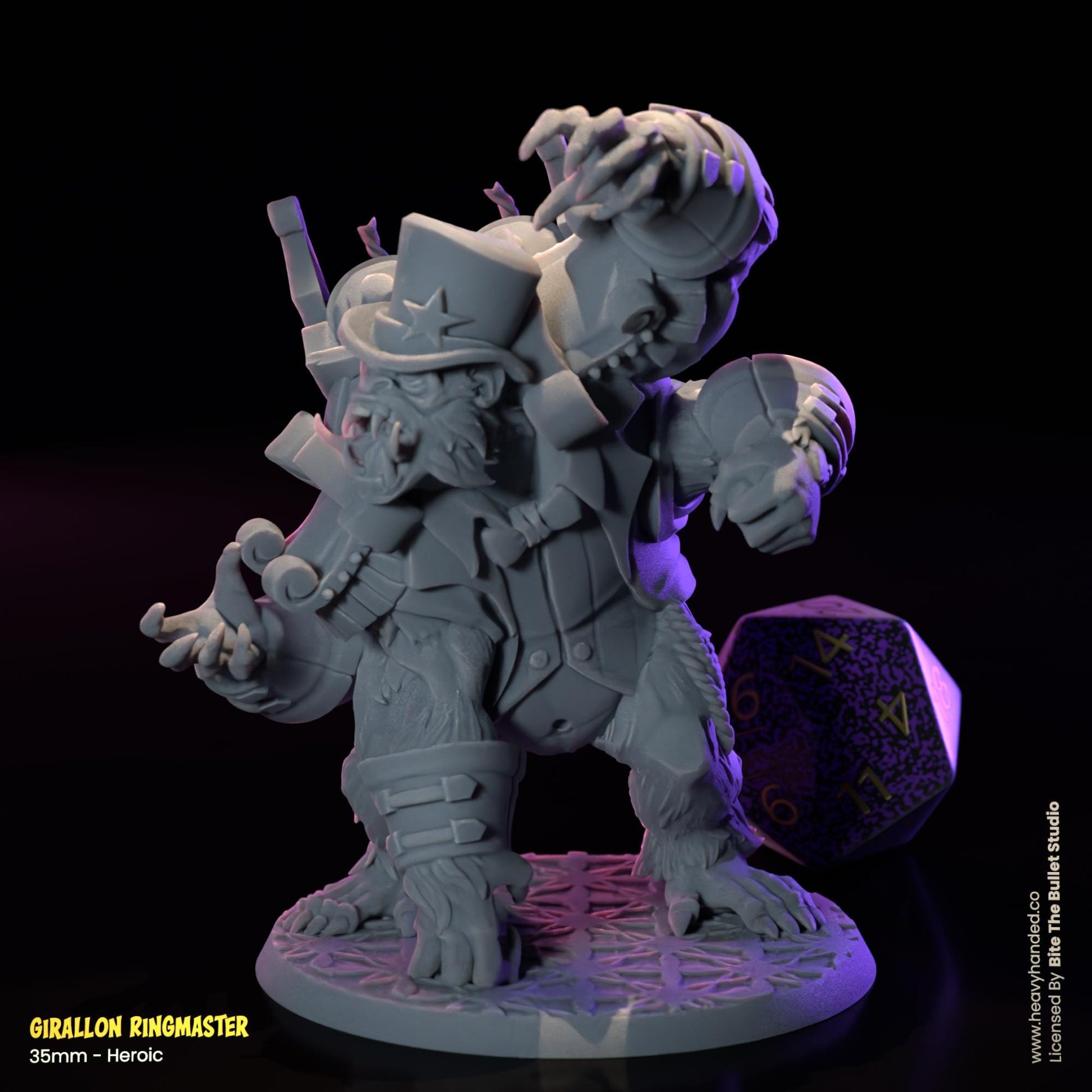 Winston Gorilla Scientist Overwatch RPG 32mm Miniature