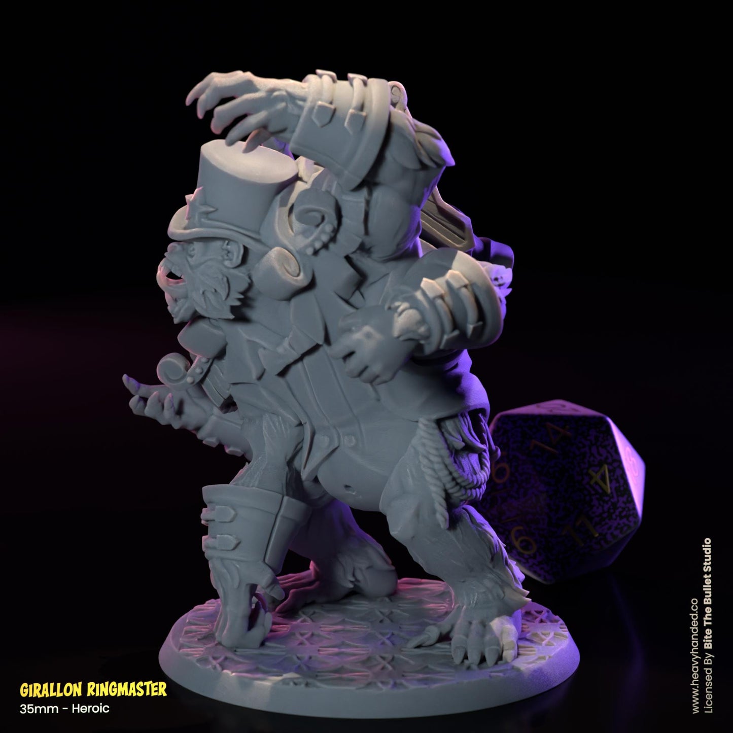 Winston Gorilla Scientist Overwatch RPG 32mm Miniature
