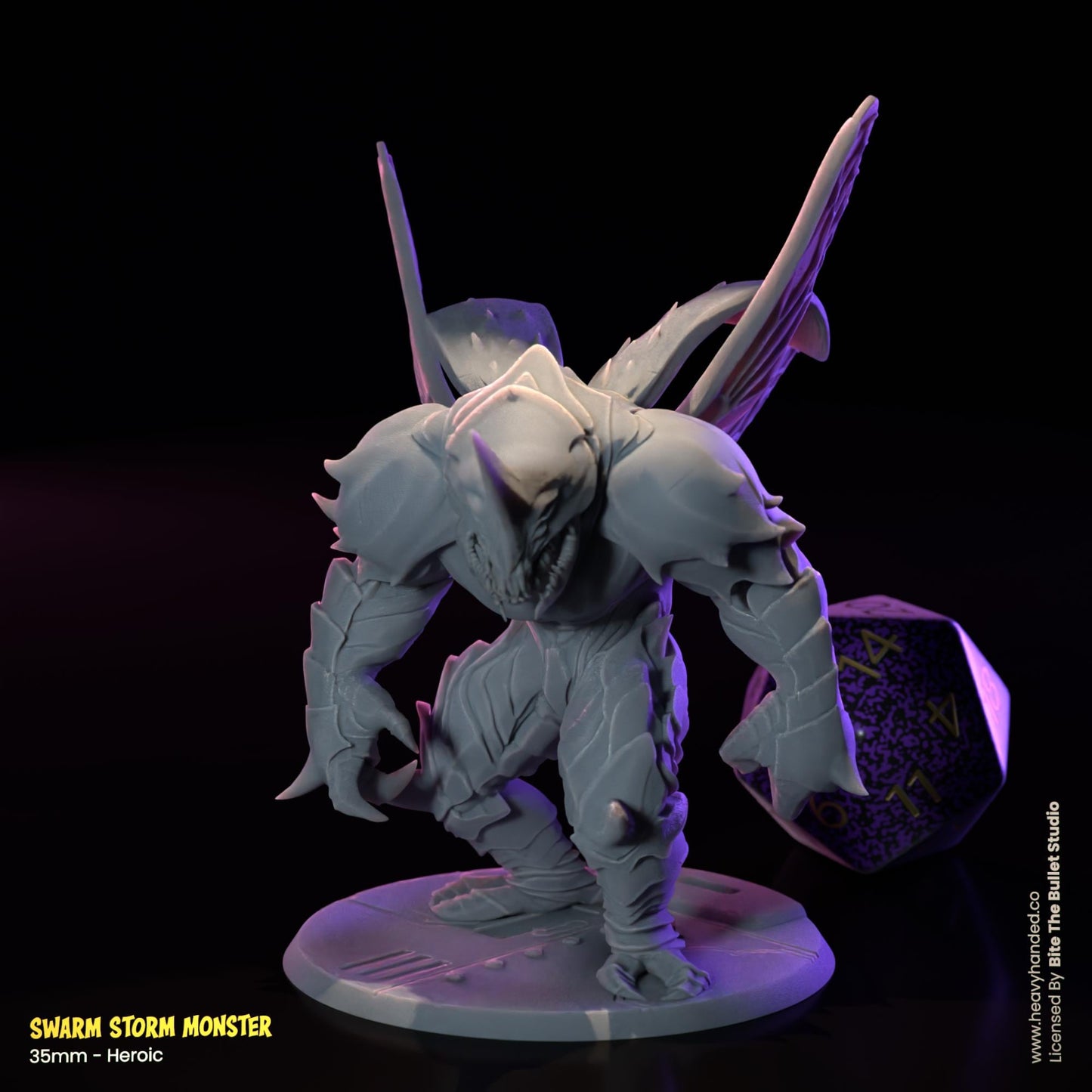 Swarm Storm Monster Miniature | Chaos Horror for Tabletop RPGs