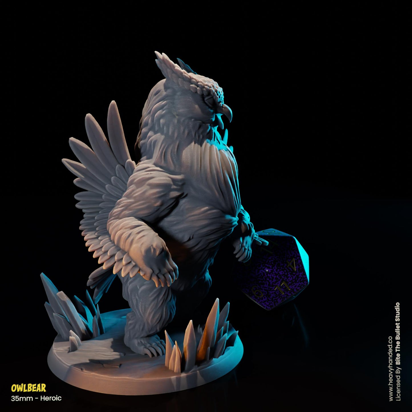 Owlbear D&D Tabletop RPG 32mm Miniature