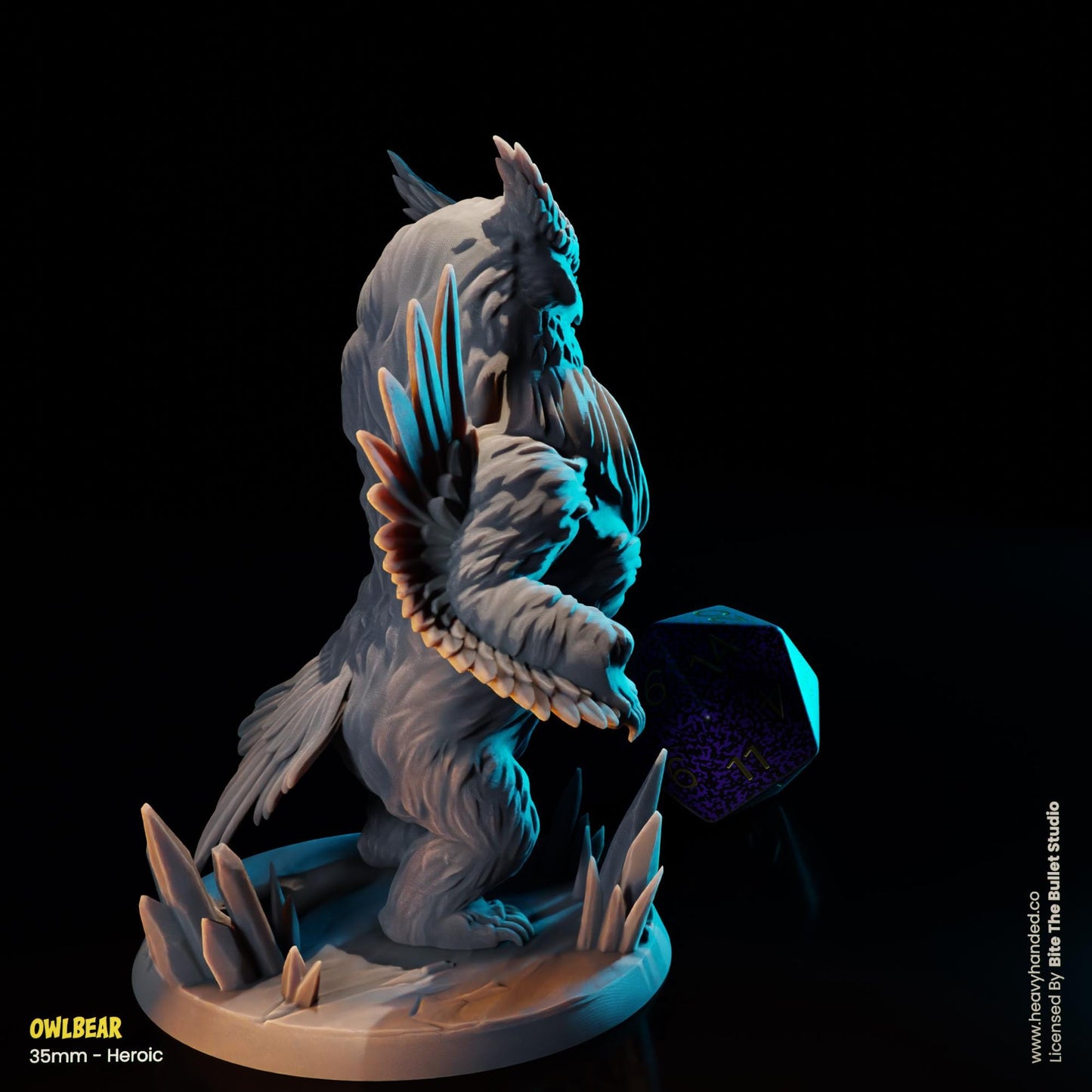 Owlbear D&D Tabletop RPG 32mm Miniature