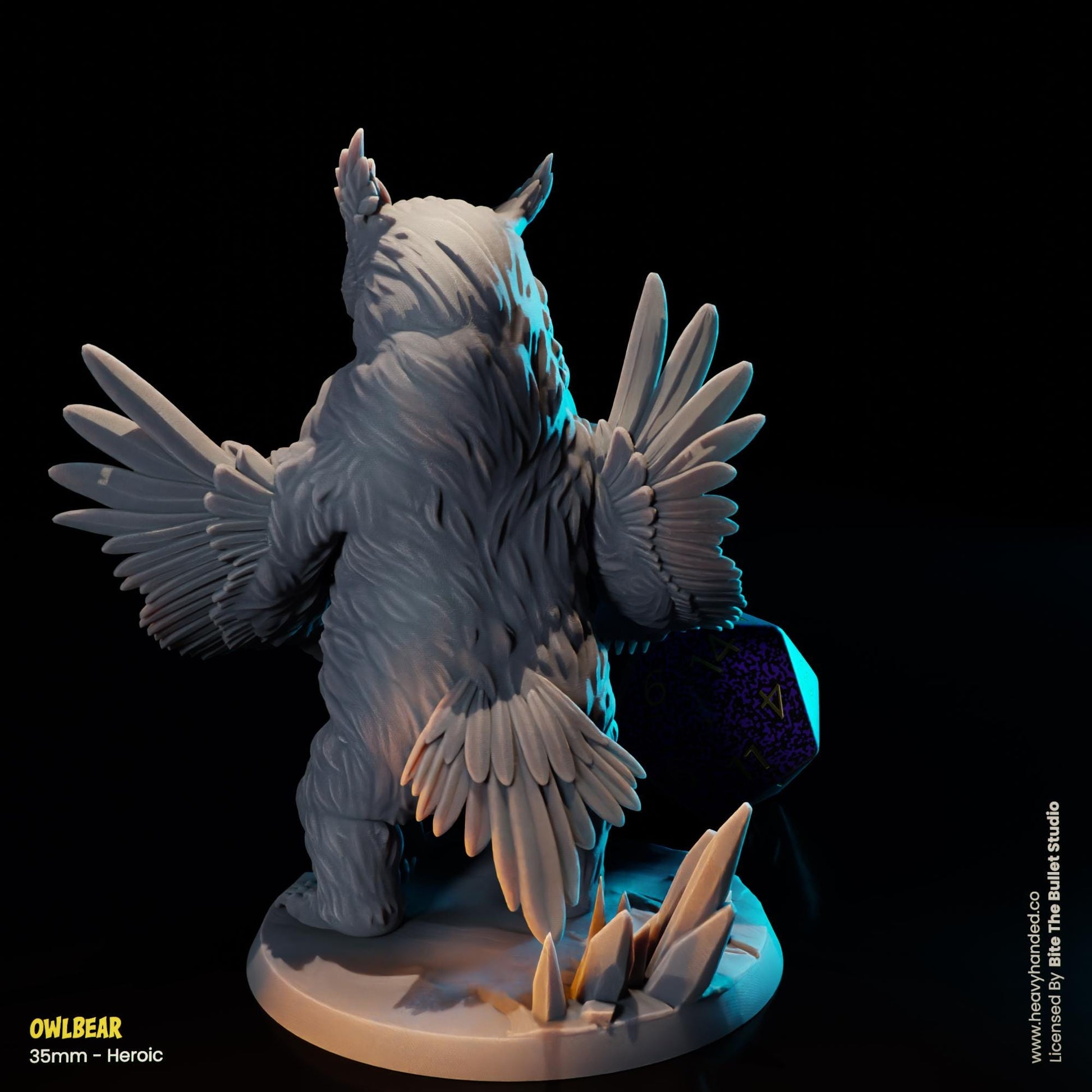 Owlbear D&D Tabletop RPG 32mm Miniature
