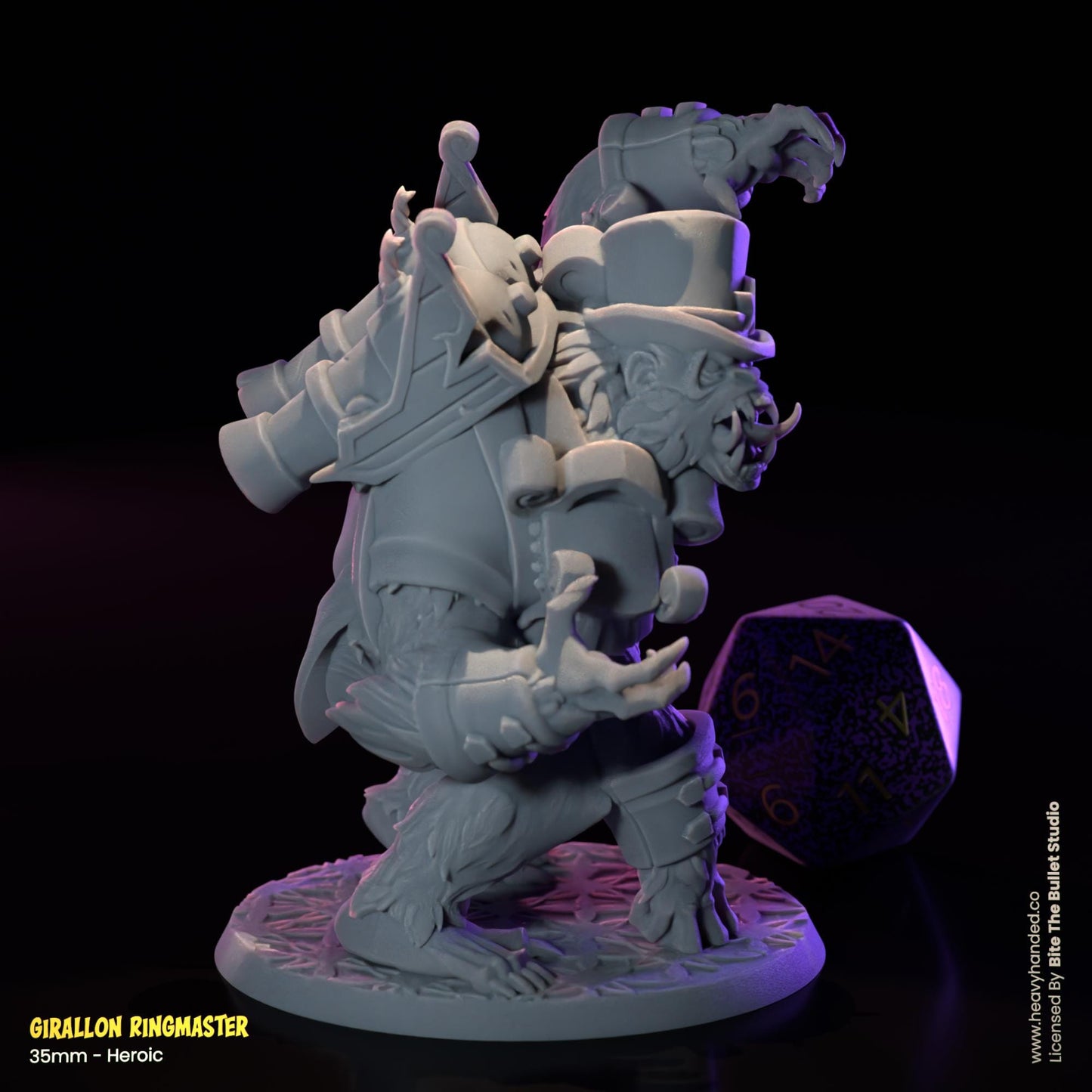 Winston Gorilla Scientist Overwatch RPG 32mm Miniature