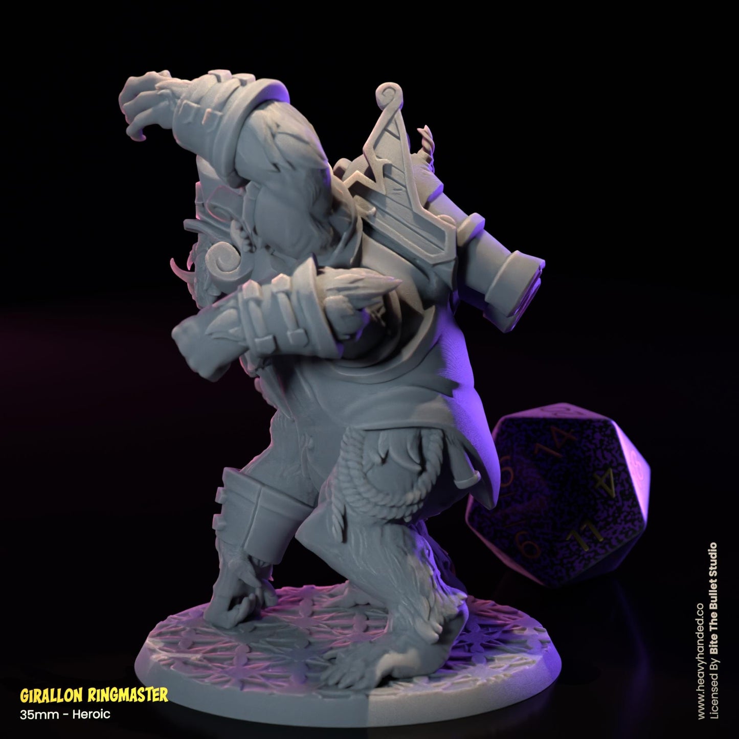 Winston Gorilla Scientist Overwatch RPG 32mm Miniature