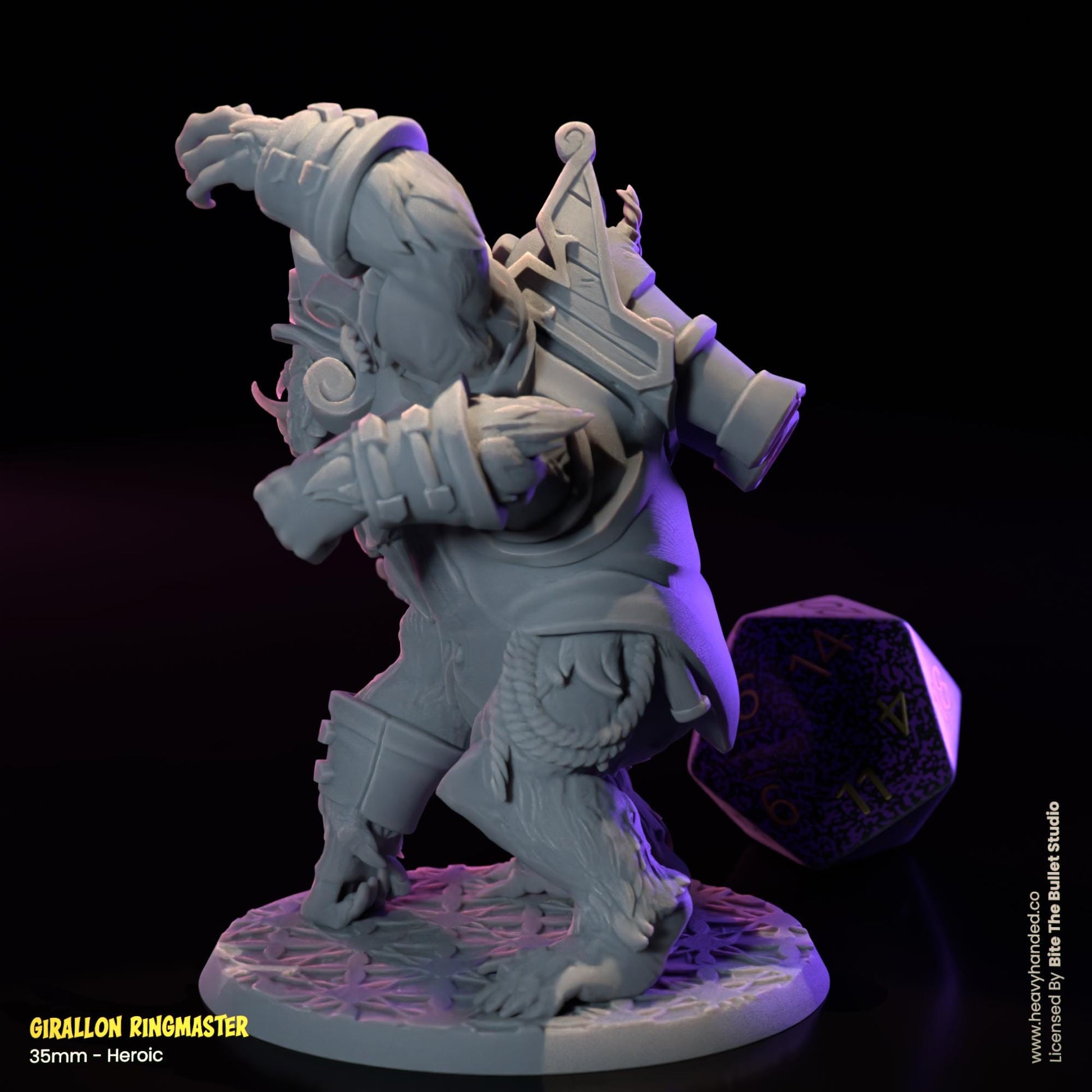 Winston Gorilla Scientist Overwatch RPG 32mm Miniature