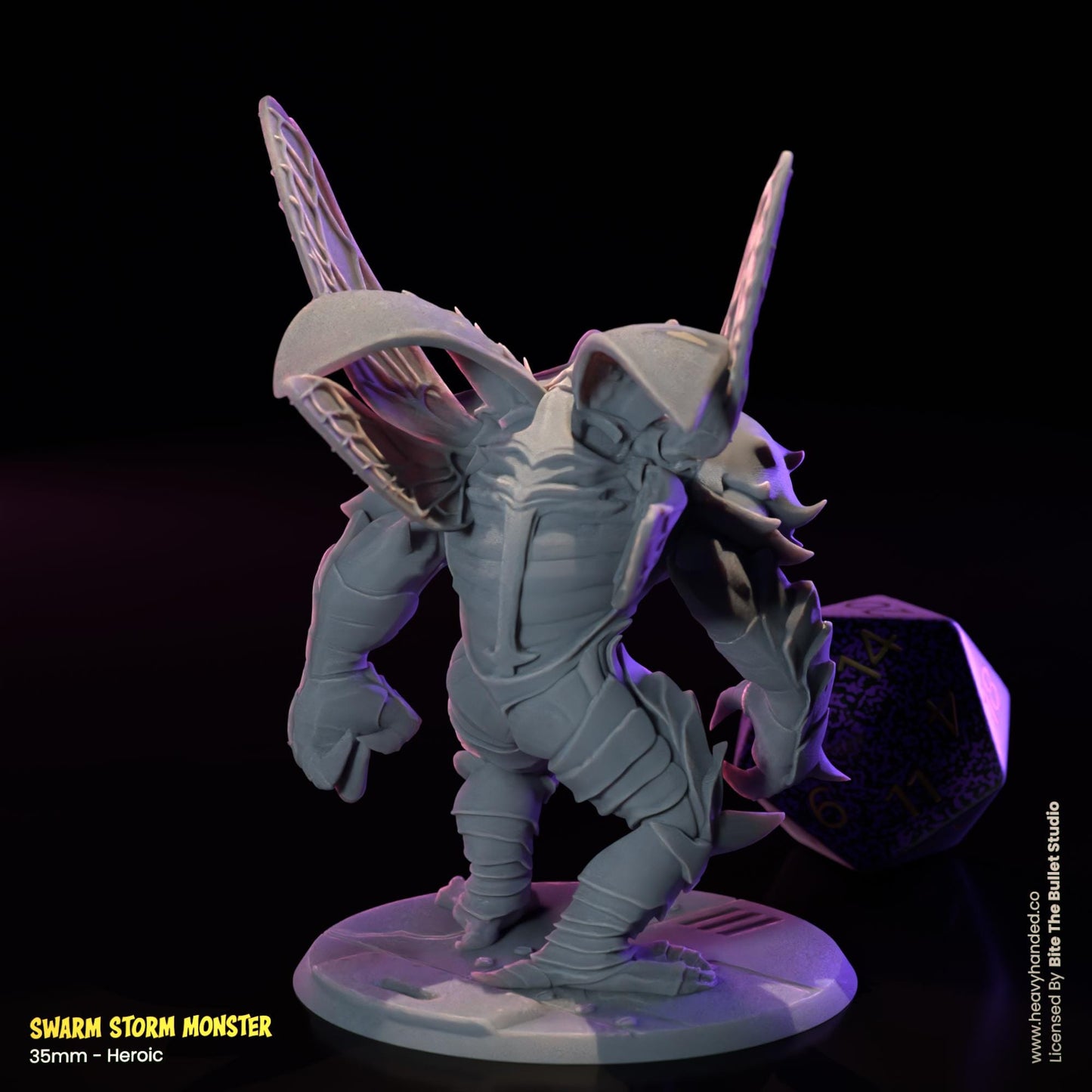 Swarm Storm Monster Miniature | Chaos Horror for Tabletop RPGs