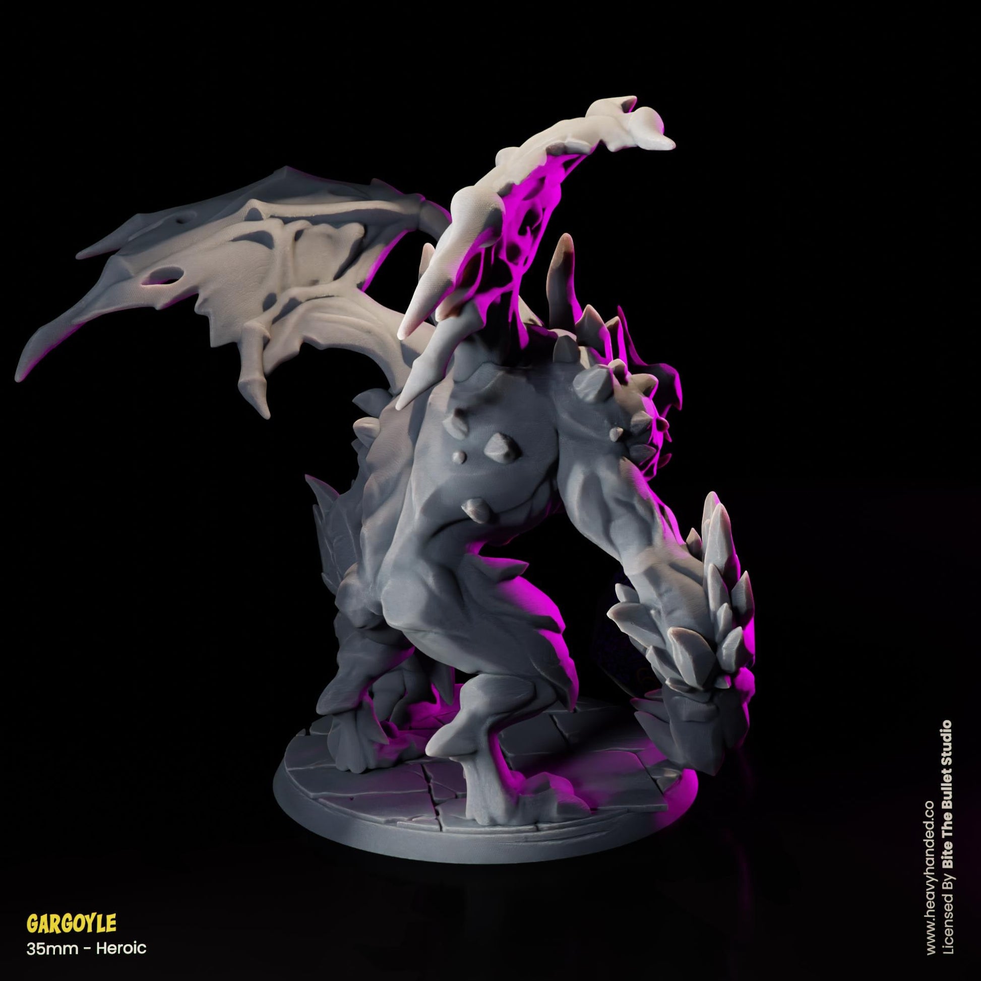 Gargoyle Miniature | Gothic Guardian for DND Terrain