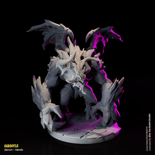 Gargoyle D&D Tabletop RPG 32mm Resin Miniature