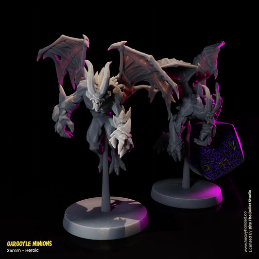 Gargoyle Minions D&D Tabletop RPG 32mm Miniatures