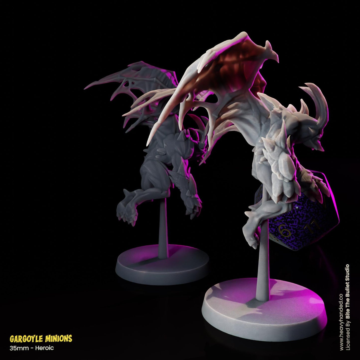 Gargoyle Minions D&D Tabletop RPG 32mm Miniatures