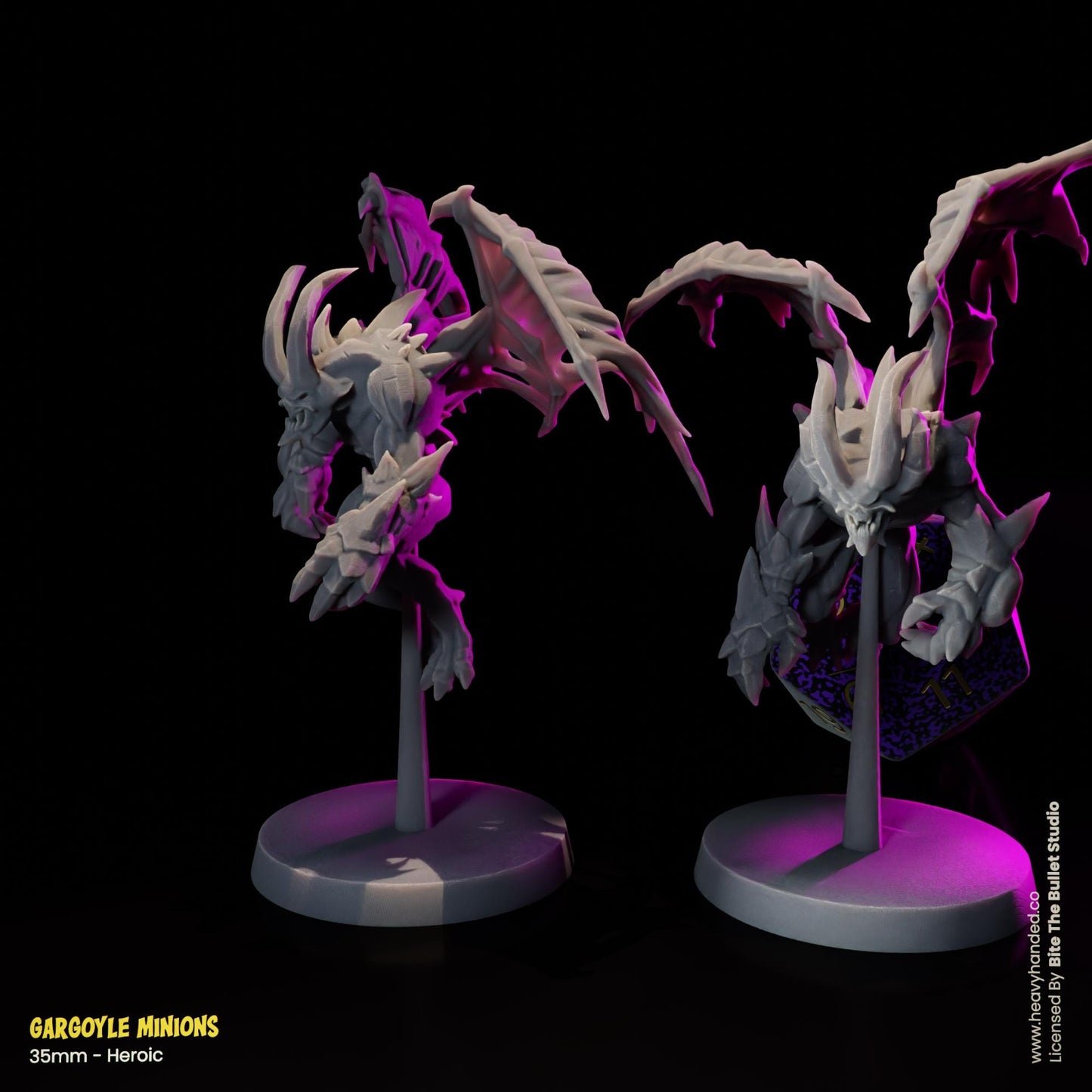 Gargoyle Minions D&D Tabletop RPG 32mm Miniatures