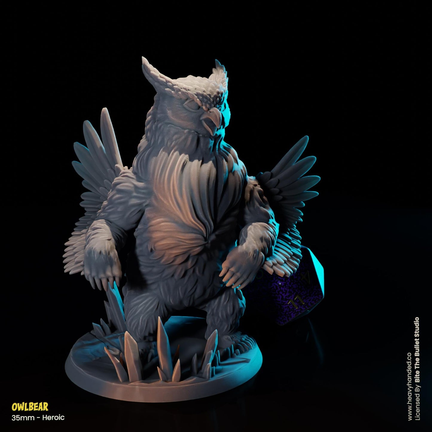Owlbear D&D Tabletop RPG 32mm Miniature