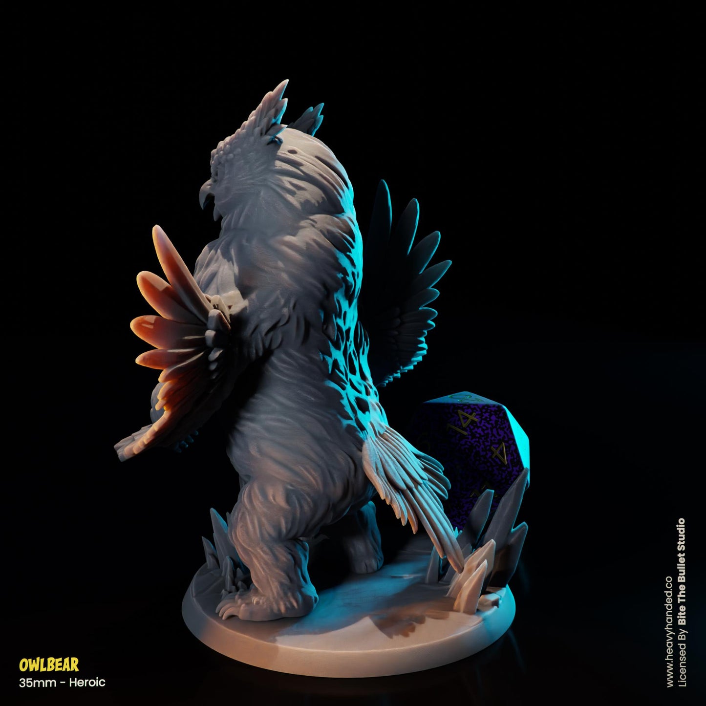 Owlbear D&D Tabletop RPG 32mm Miniature