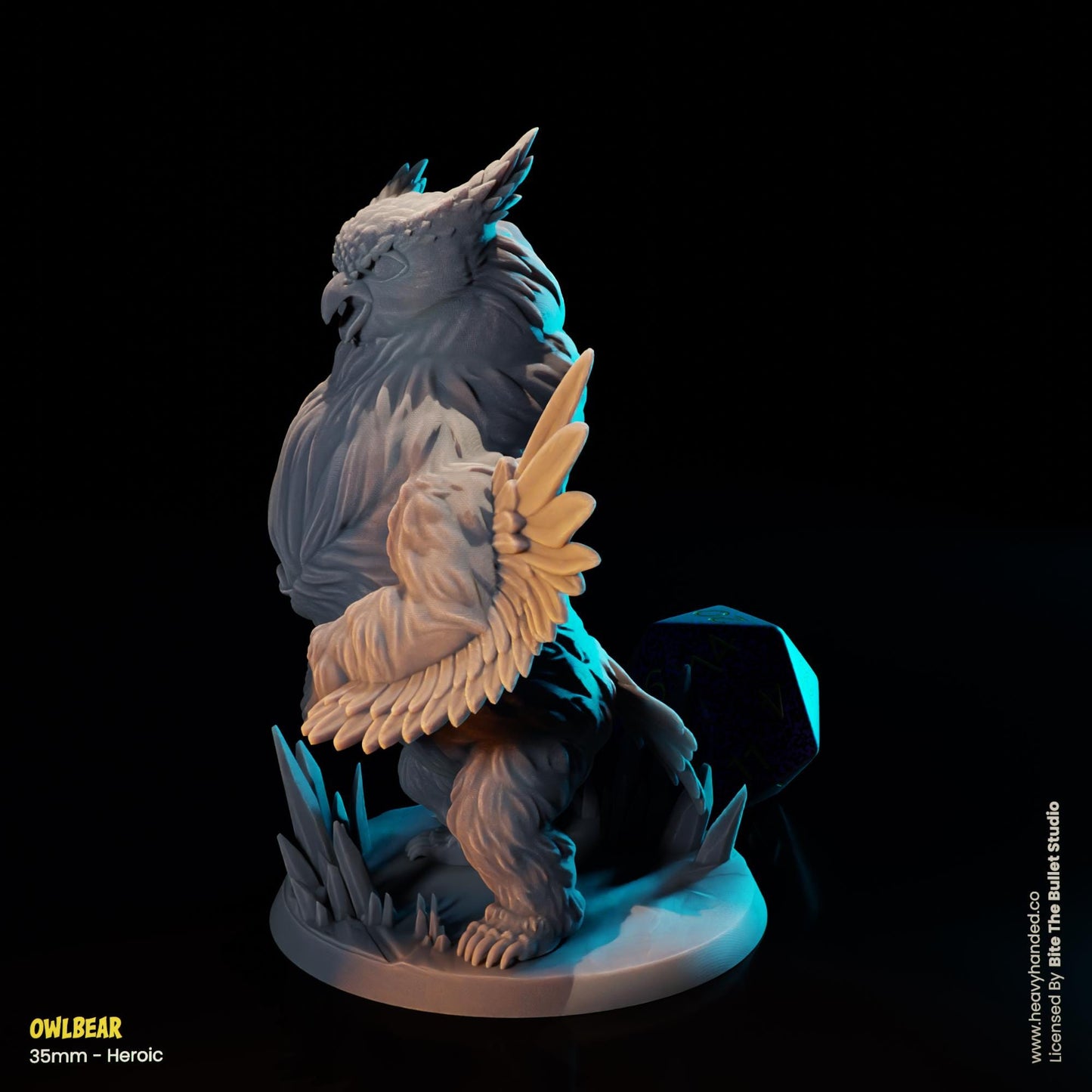 Owlbear D&D Tabletop RPG 32mm Miniature