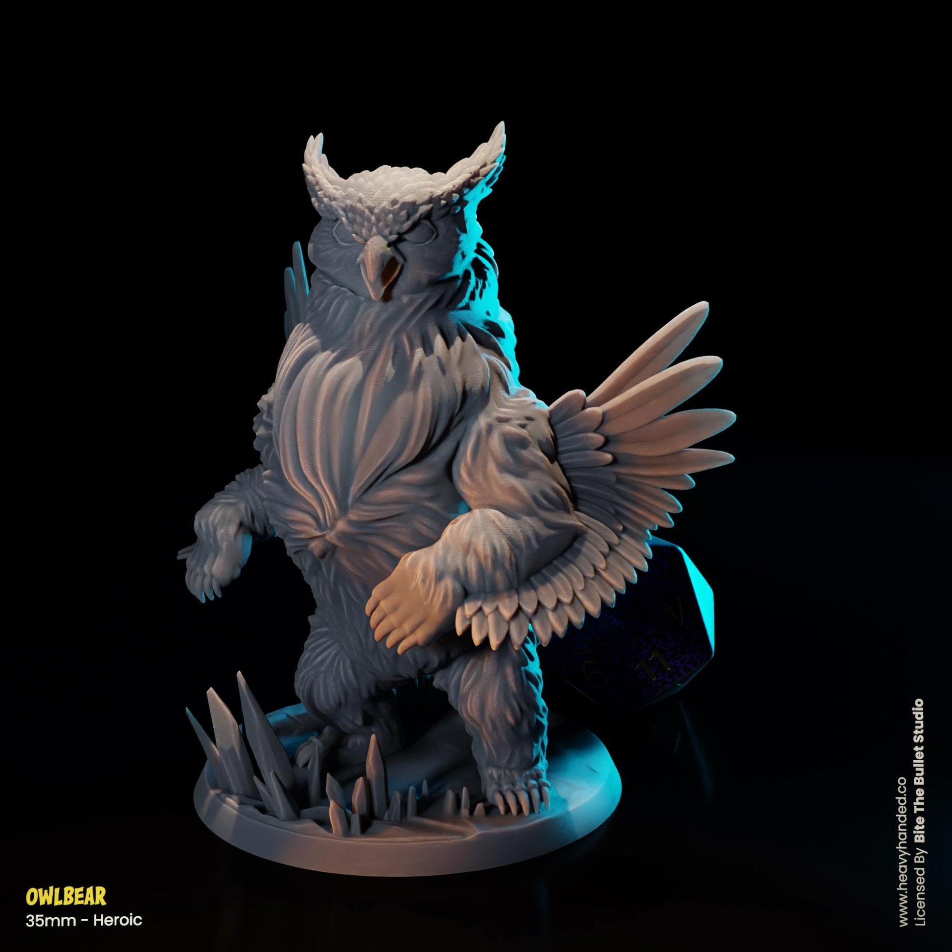 Owlbear D&D Tabletop RPG 32mm Miniature