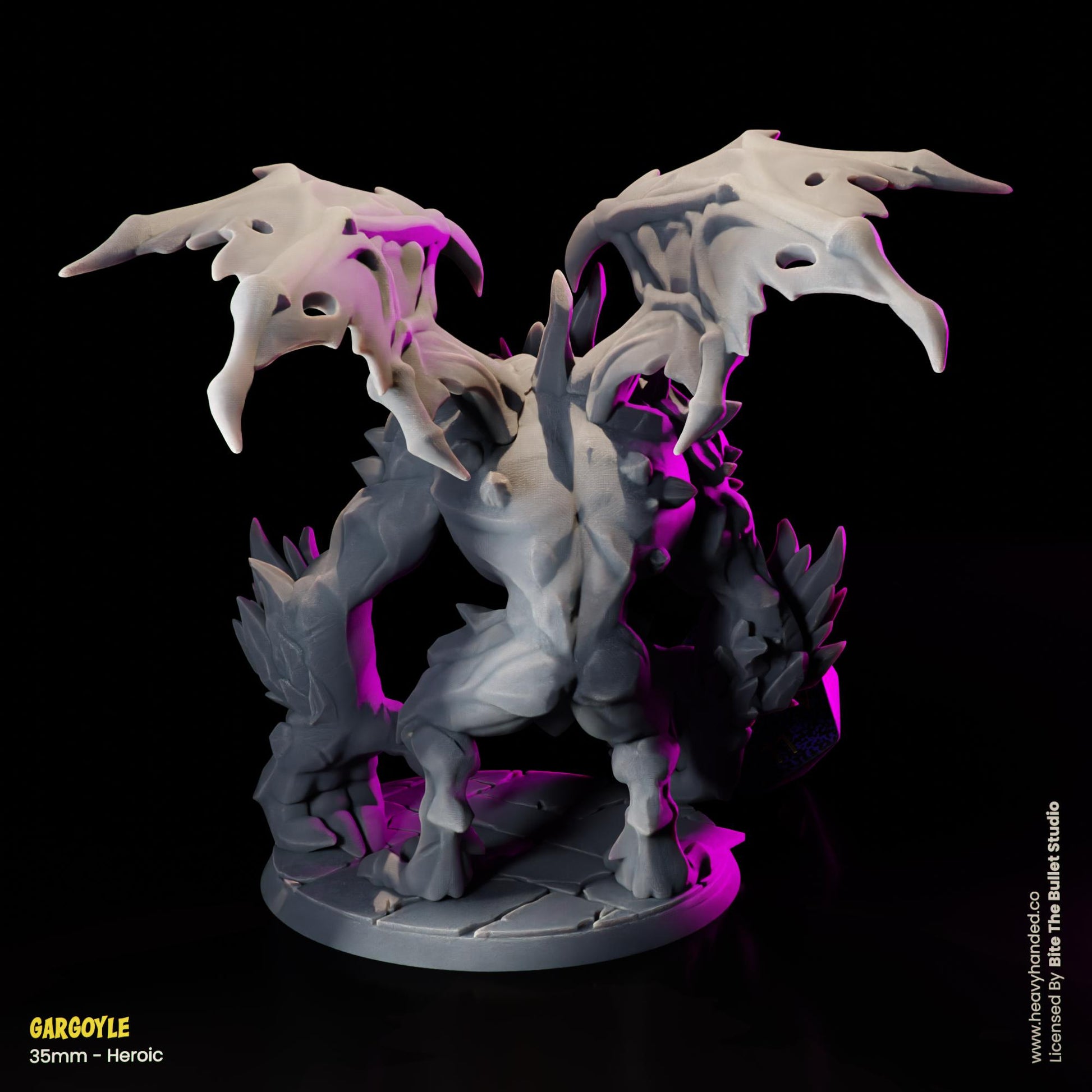 Gargoyle Miniature | Gothic Guardian for DND Terrain