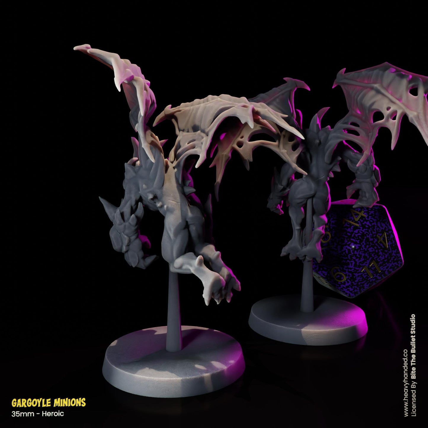 Gargoyle Minions D&D Tabletop RPG 32mm Miniatures