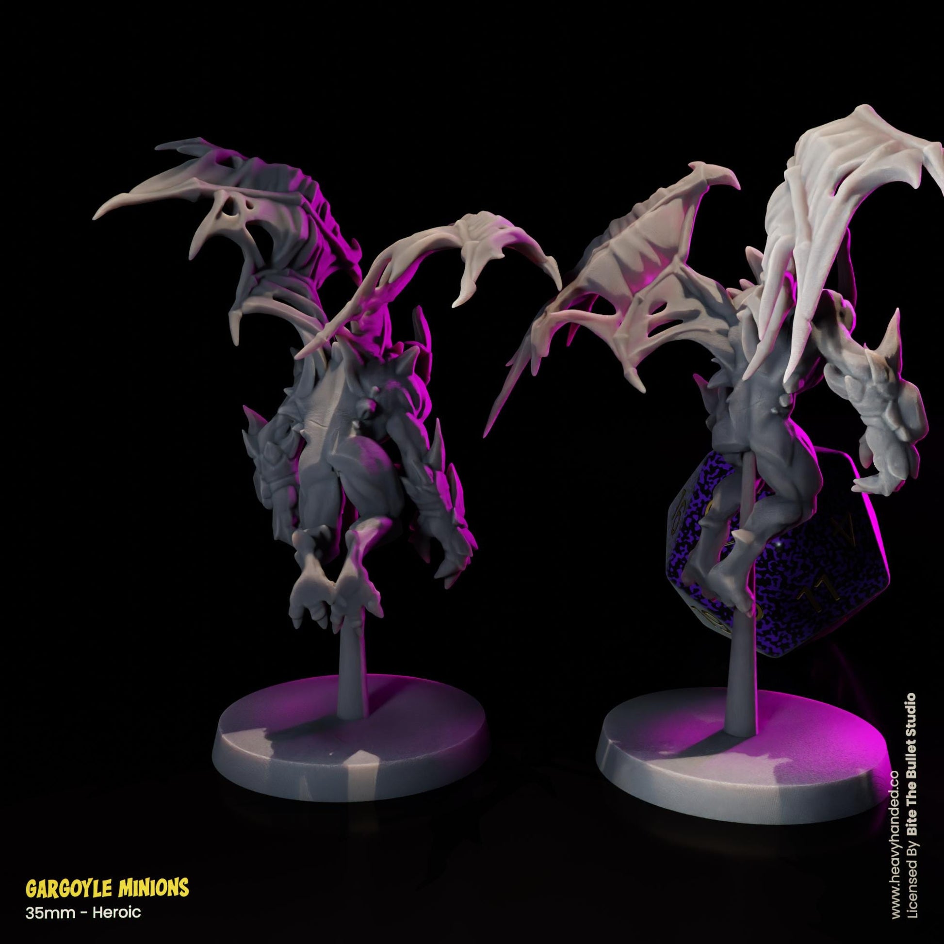 Gargoyle Minions D&D Tabletop RPG 32mm Miniatures