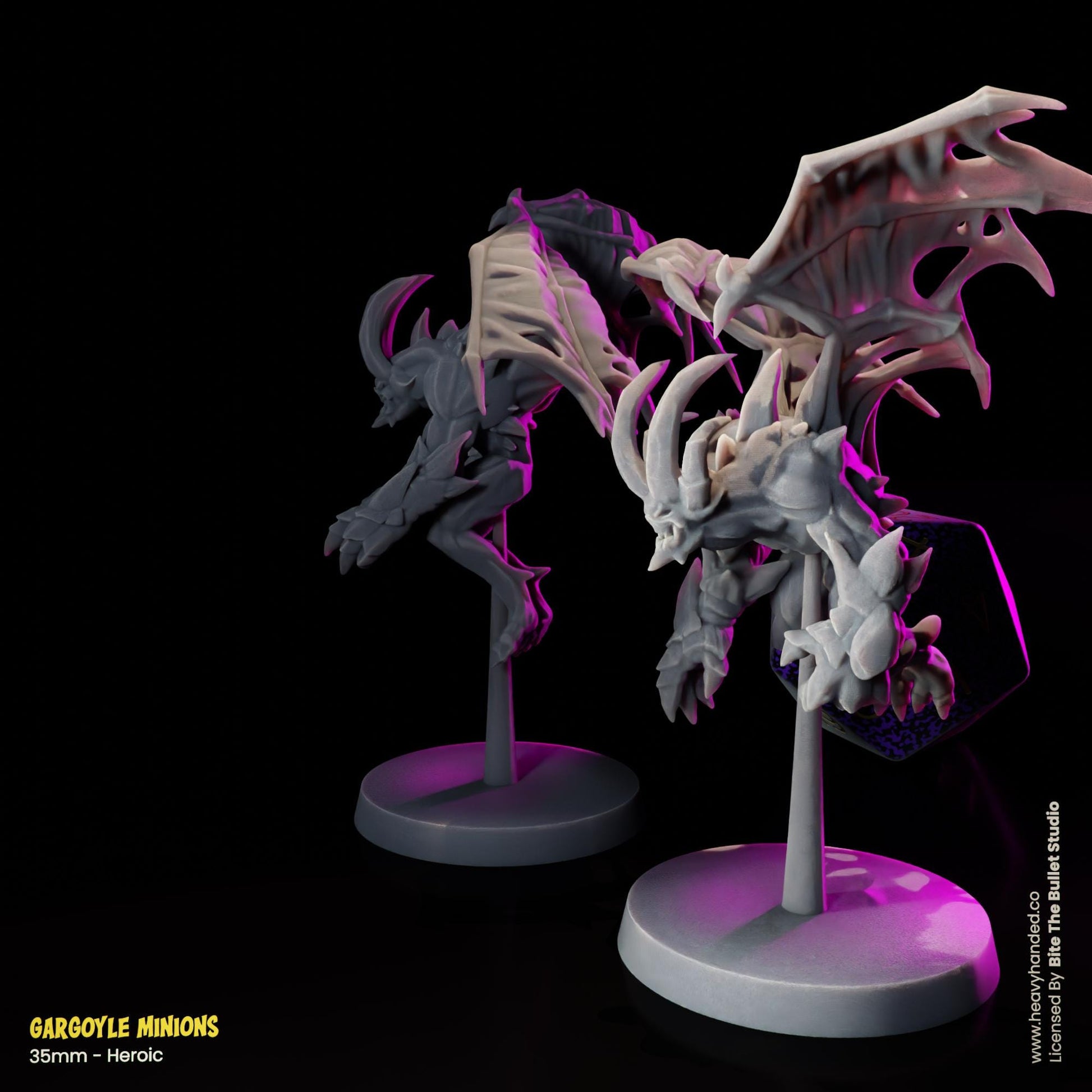 Gargoyle Minions D&D Tabletop RPG 32mm Miniatures