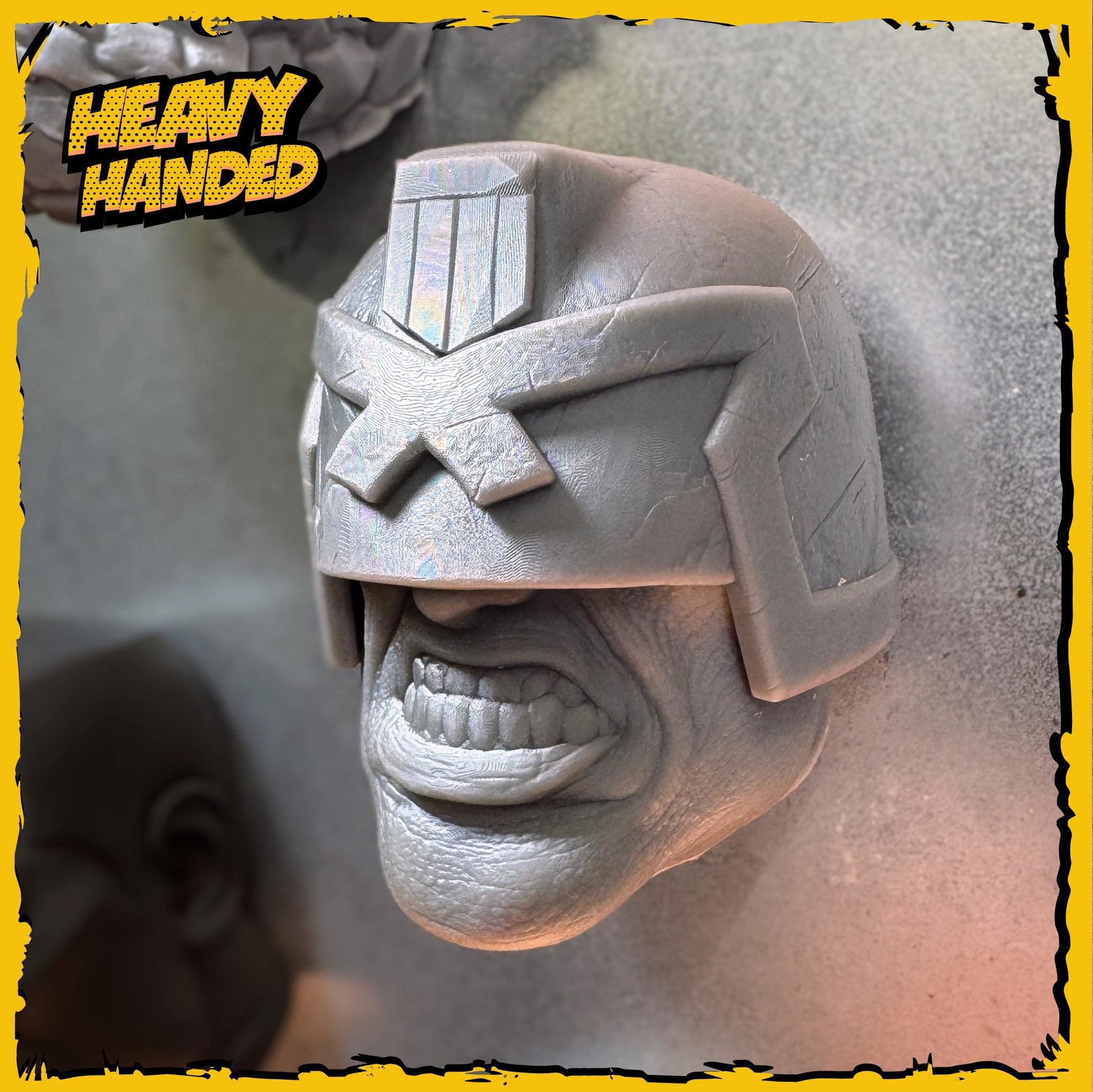 The Lawkeeper Comic Book Fan Art Head Magnet