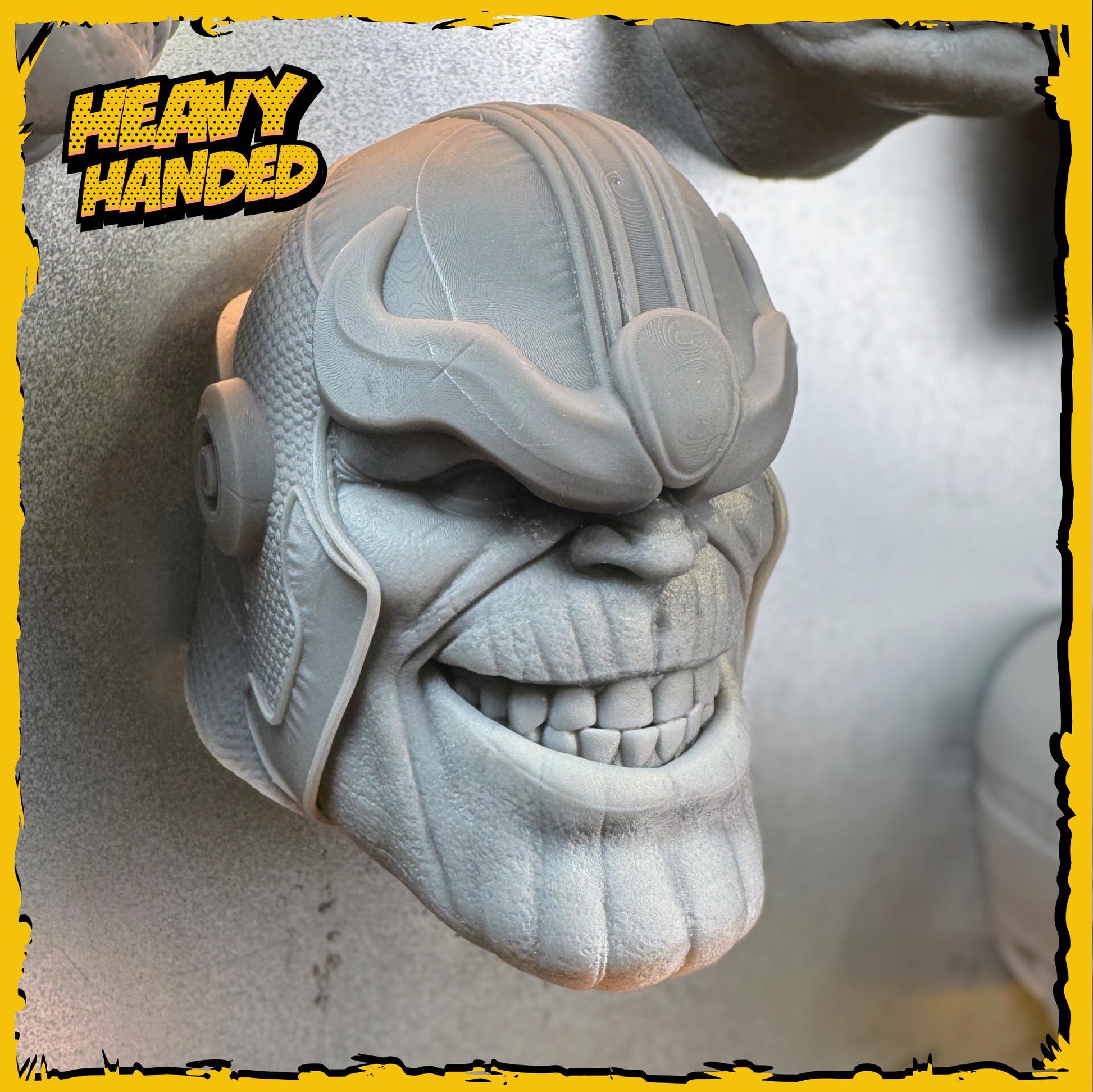 Infinity Titan Comic Book Fan Art Head Magnet