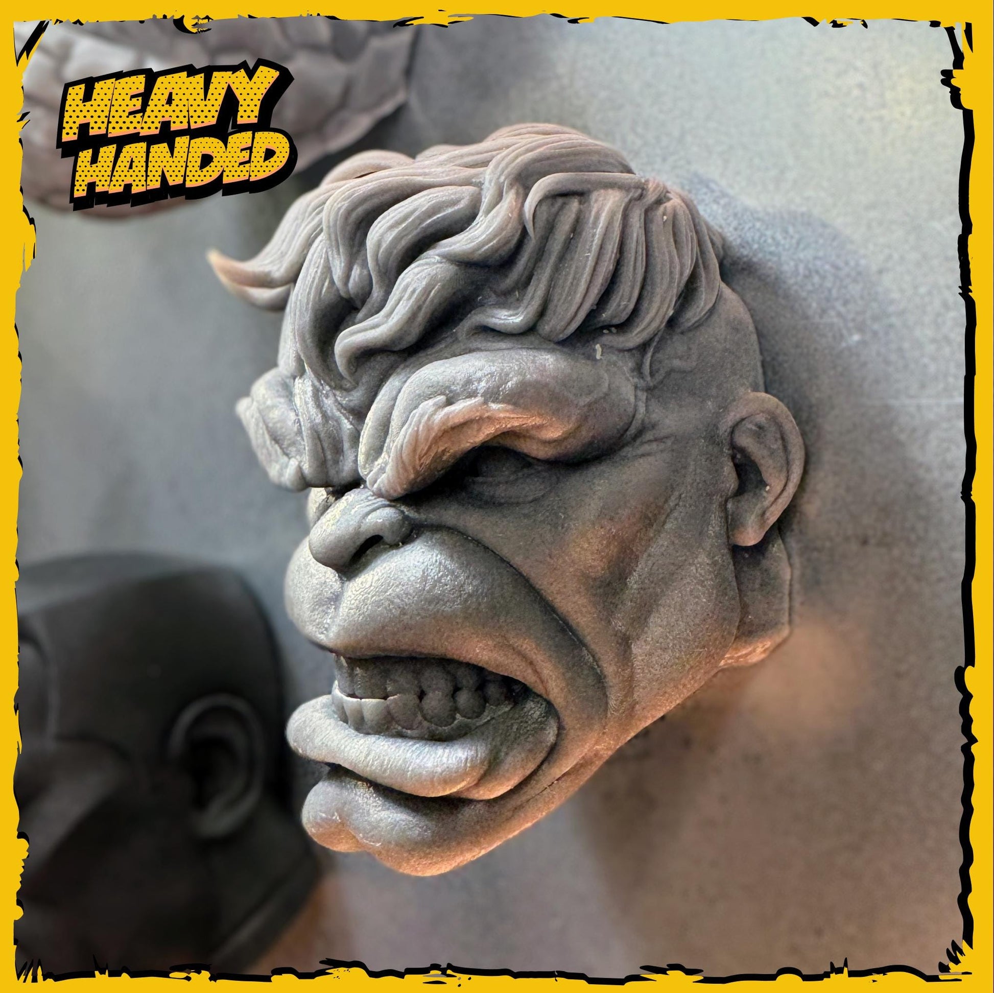 Gamma Goliath Comic Style Fan Art Head Magnet