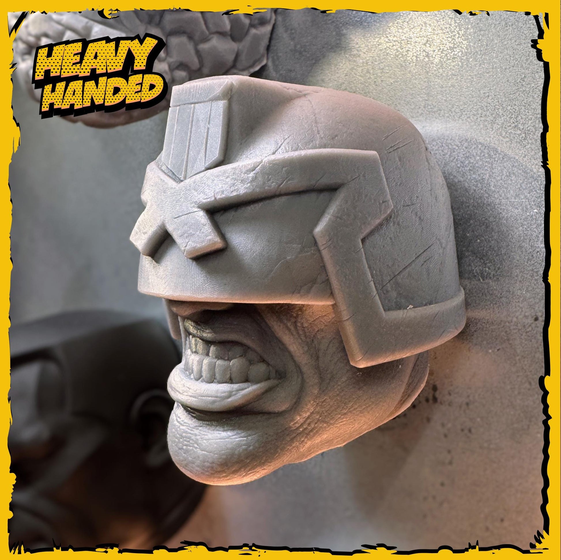 The Lawkeeper Comic Book Fan Art Head Magnet